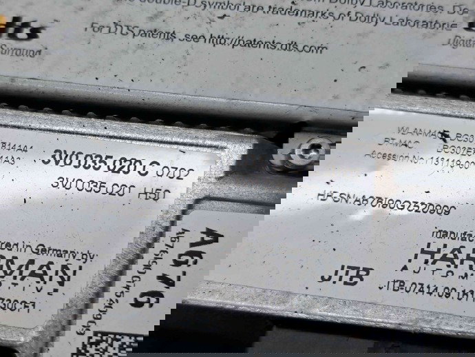  Unitate multimedia Skoda Superb III Combi (3V5) [Fabr 2015-2024] 3V0035020C