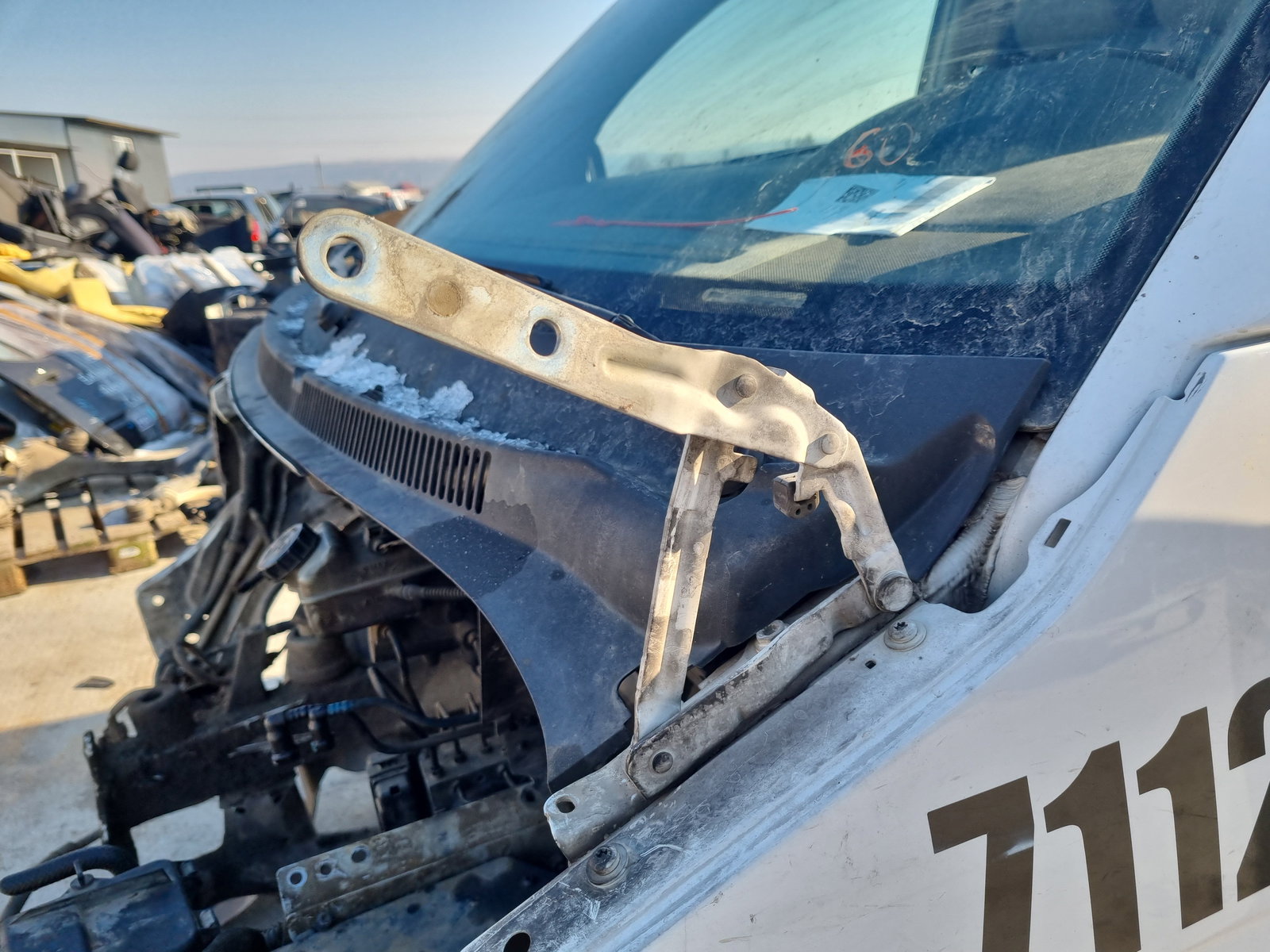 Set balamale capota Volkswagen Transporter 5 (7HB, 7HJ) [Fabr 2004-2013] OEM - imagine 2