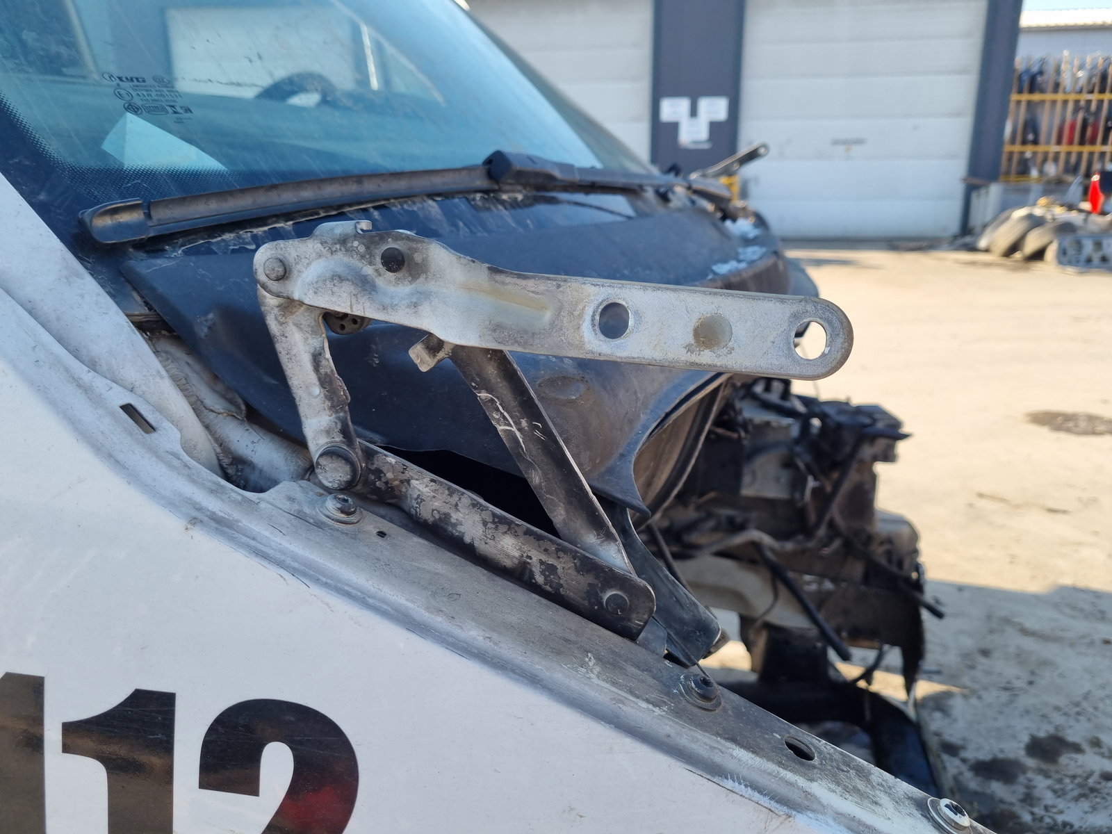 Set balamale capota Volkswagen Transporter 5 (7HB, 7HJ) [Fabr 2004-2013] OEM - imagine 3