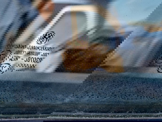 Geam usa dreapta fata Volkswagen Transporter 5 (7HB, 7HJ) [Fabr 2004-2013] OEM