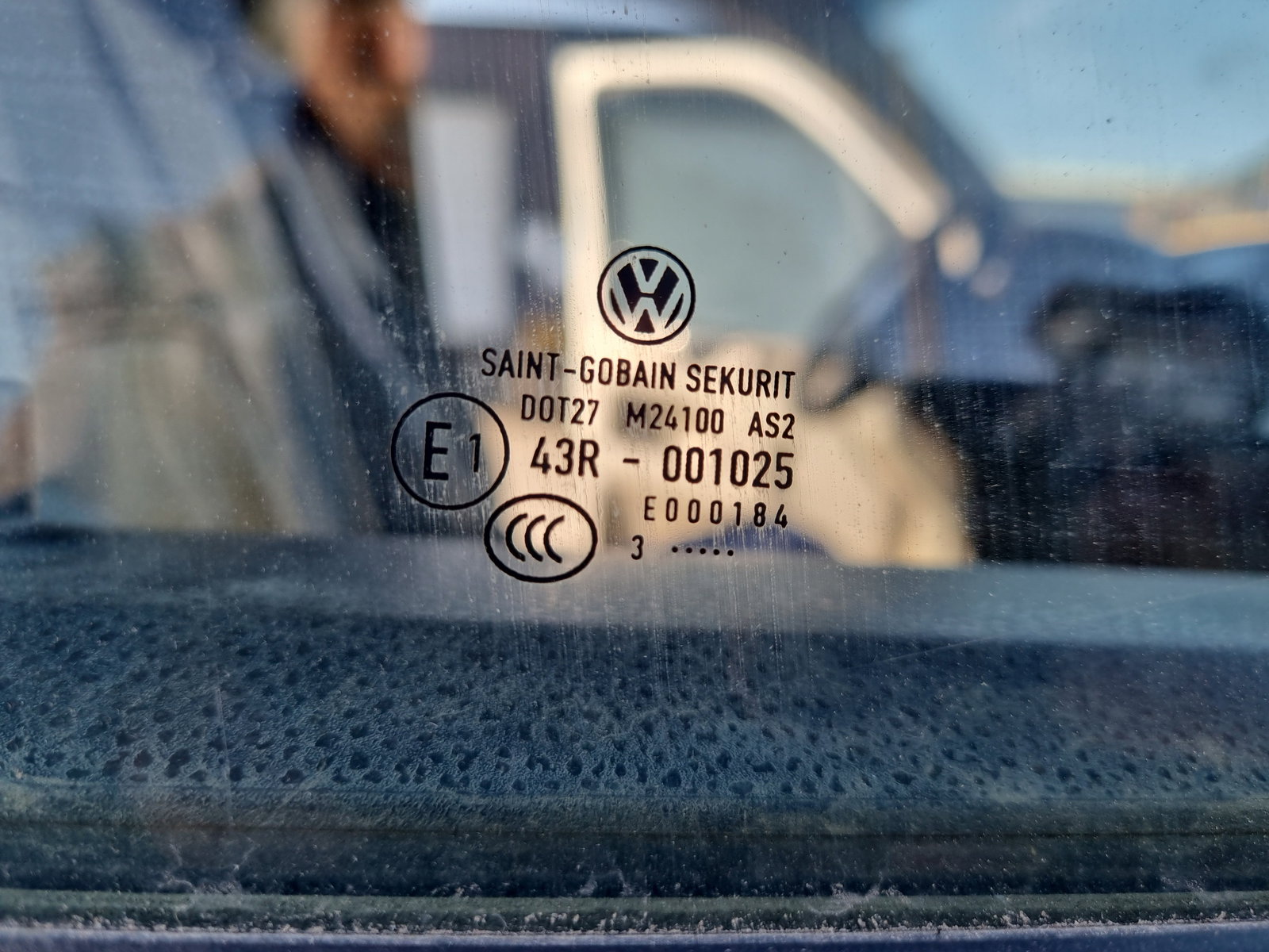 Geam usa dreapta fata Volkswagen Transporter 5 (7HB, 7HJ) [Fabr 2004-2013] OEM - imagine 2