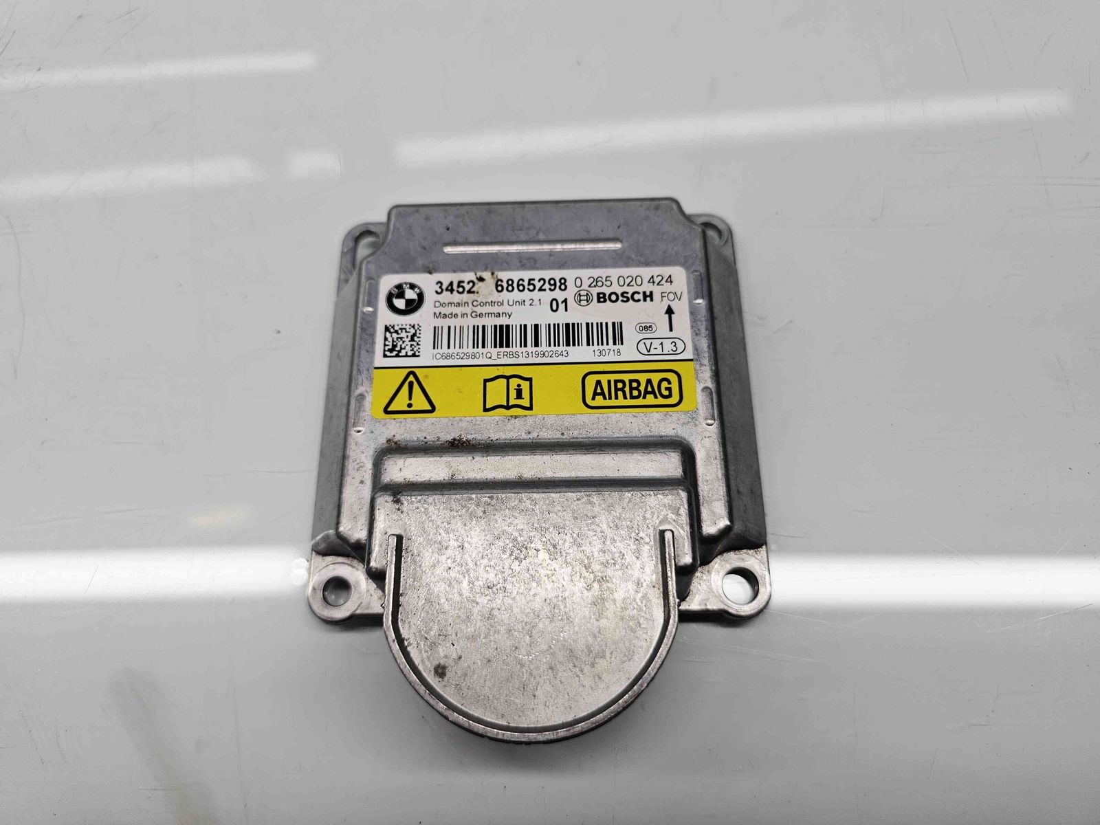 Calculator airbag Bmw 3 (F30) [Fabr 2012-2017] 6865298 2.0 N47D 85KW / 116CP - imagine 1