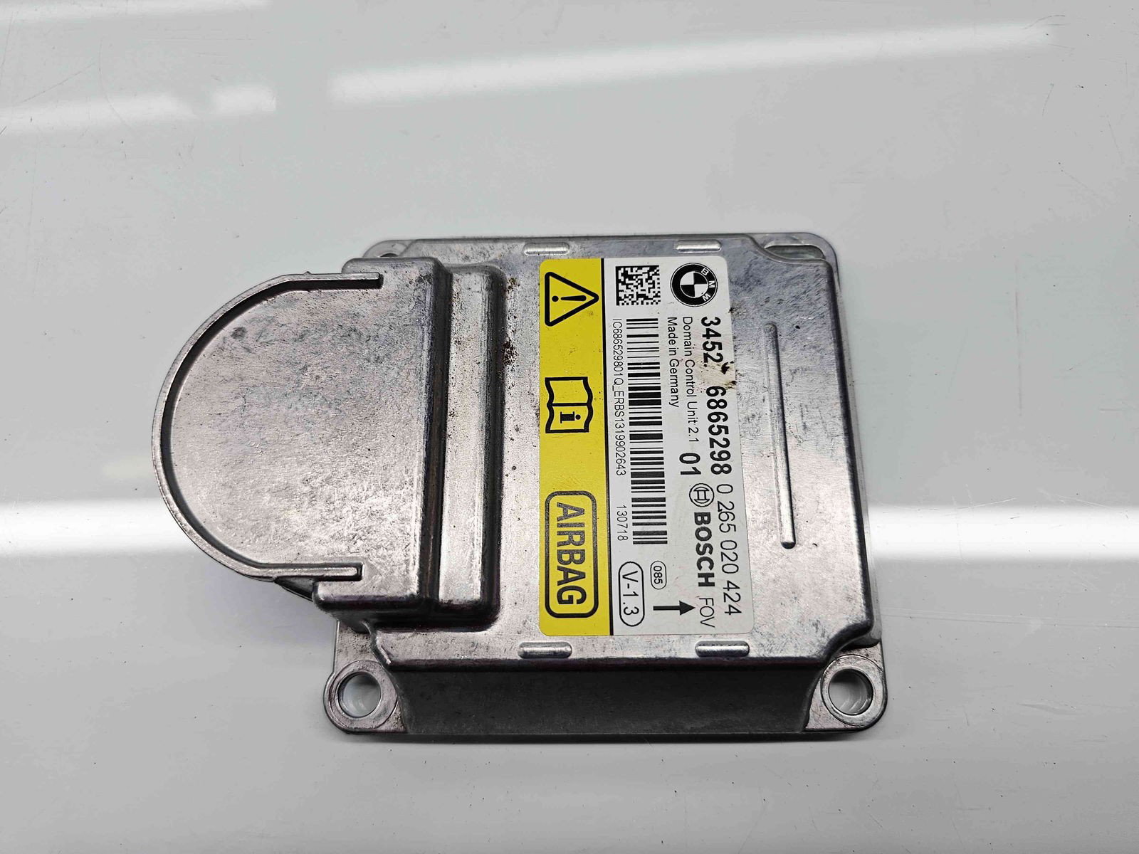 Calculator airbag Bmw 3 (F30) [Fabr 2012-2017] 6865298 2.0 N47D 85KW / 116CP - imagine 2