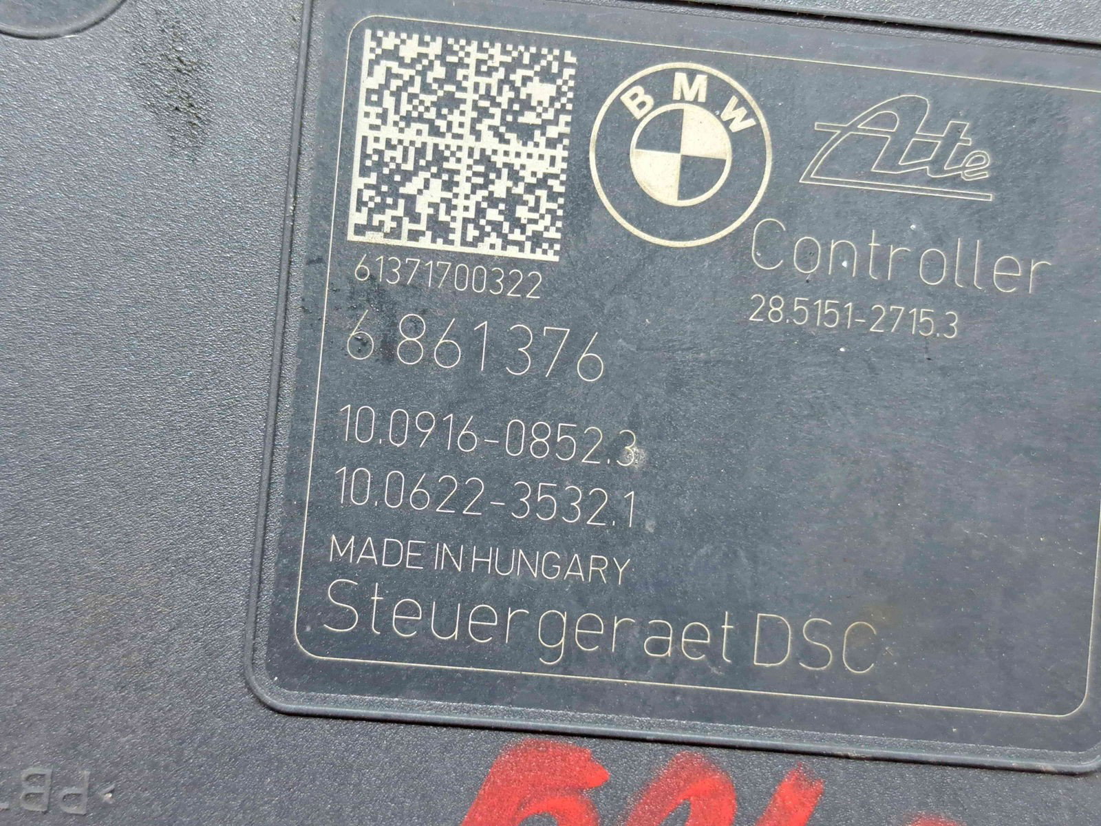 Pompa ABS Bmw 3 (F30) [Fabr 2012-2017] 6861376 / 6858953-01 2.0 N47D 85KW / 116CP - imagine 2