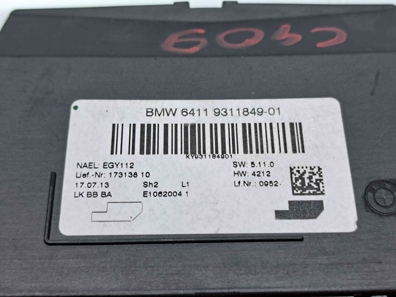 Modul confort Bmw 3 (F30) [Fabr 2012-2017] 9311849-01 - imagine 4