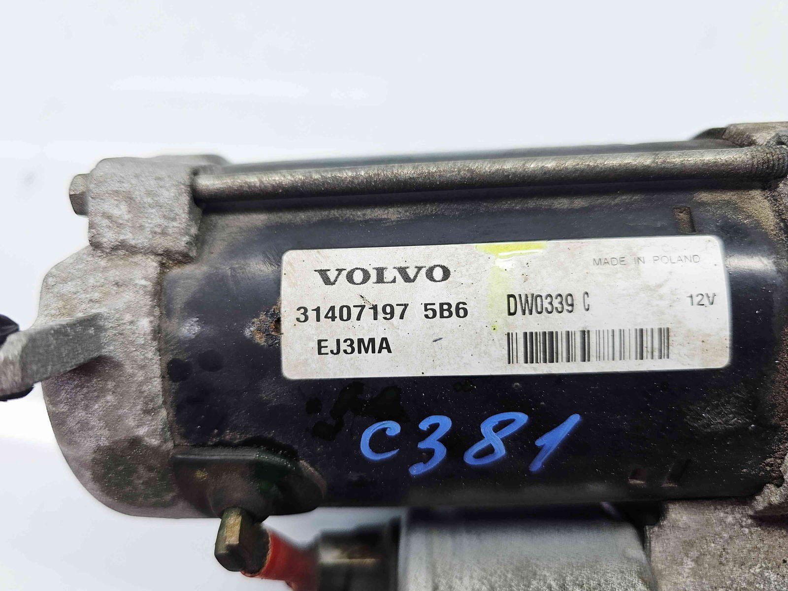 Electromotor 11 dinti Volvo XC60 [Fabr 2008-2017] 31407197 2.0 Benz B4204T90KW / 122CP - imagine 4