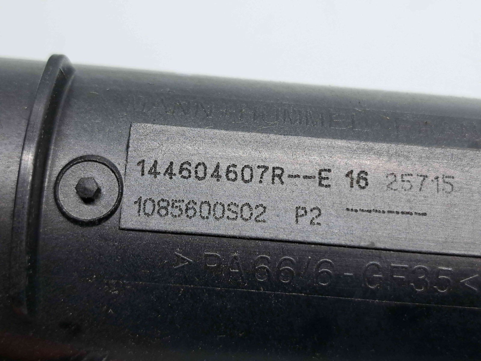 Tub intercooler Renault Scenic 3 [Fabr 2009-2015] 144604607R 1.5 dCi K9K656 81KW / 110CP - imagine 2