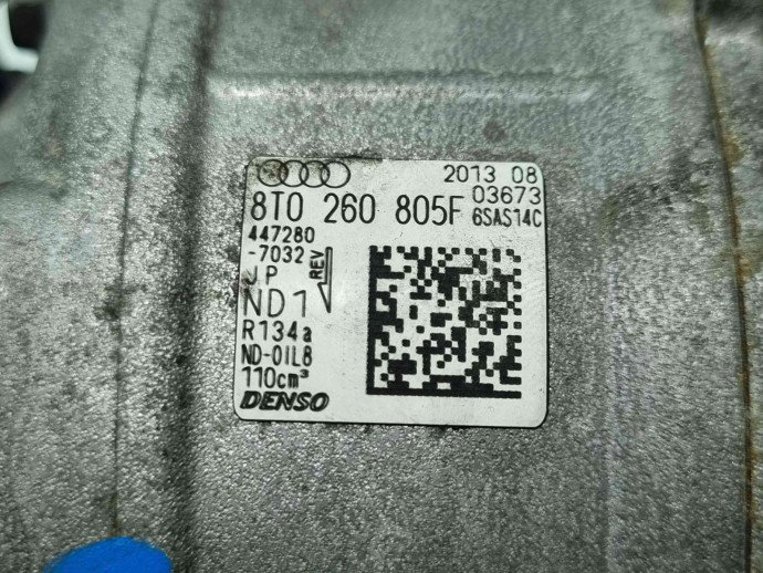 Compresor clima  AUDI A6 (4G5, C7) [Fabr 2011-2017] 8T0260805F 2.0 TDI CJCA 105KW / 143CP