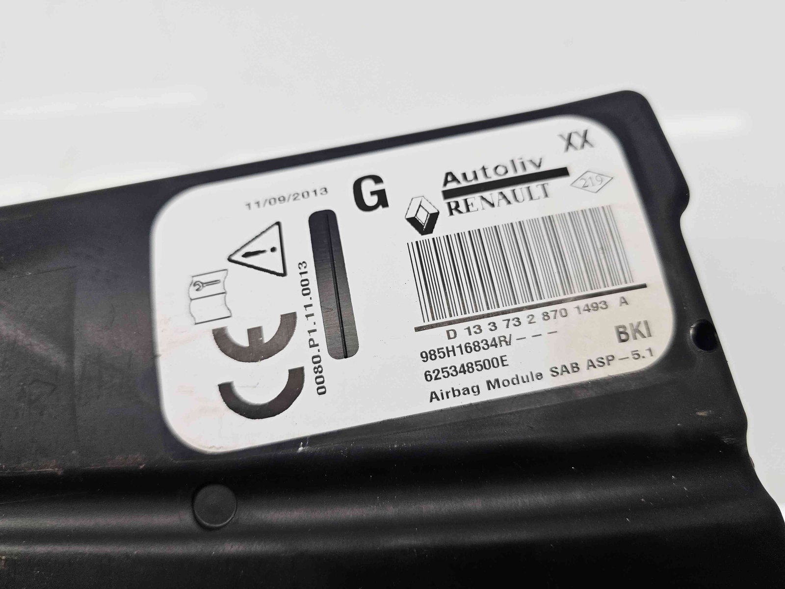 Airbag scaun stanga Renault Captur (J87) [Fabr 2013-2017] 985H16834R - imagine 2