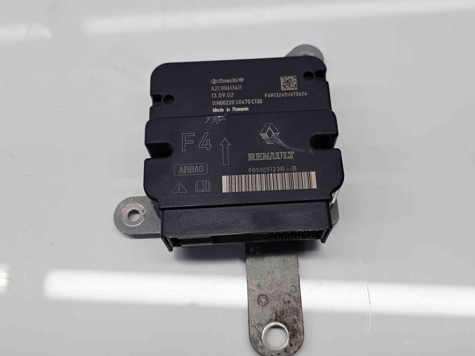 Calculator airbag Renault Captur (J87) [Fabr 2013-2017] 985105123R 1.5 dCi K9K608 66KW / 90CP - imagine 1