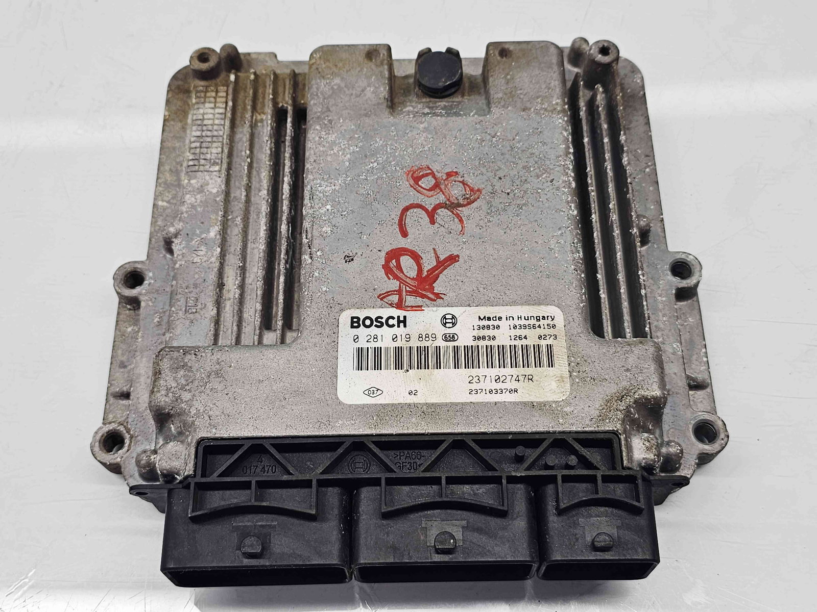 Calculator motor ECU Renault Captur (J87) [Fabr 2013-2017] 237102747R 1.5 dCi K9K608 66KW / 90CP - imagine 1