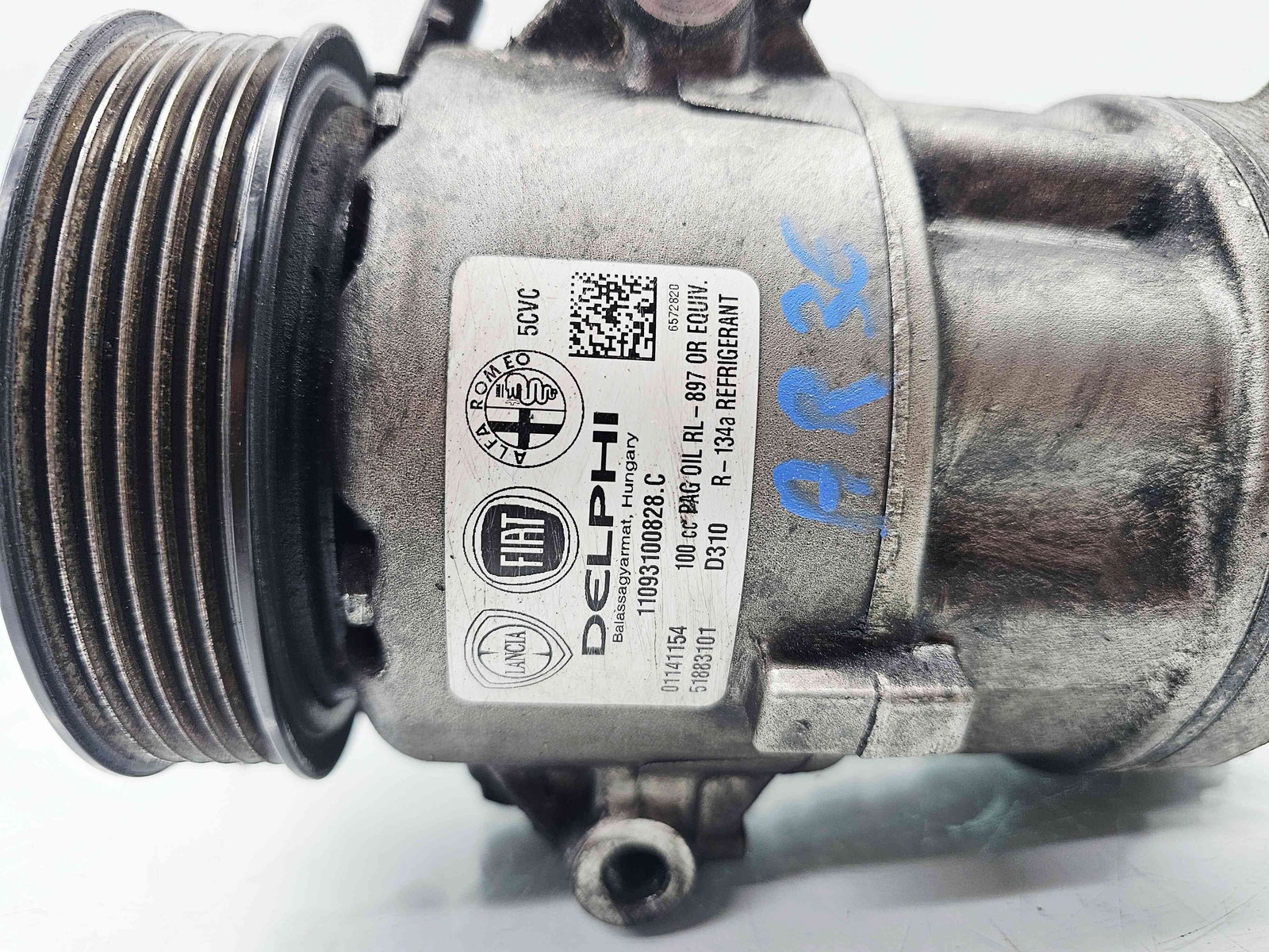Compresor clima Fiat 500L Trekking [Fabr 2012-prezent] 51883101 1.3 199B4000 62KW / 85CP - imagine 2