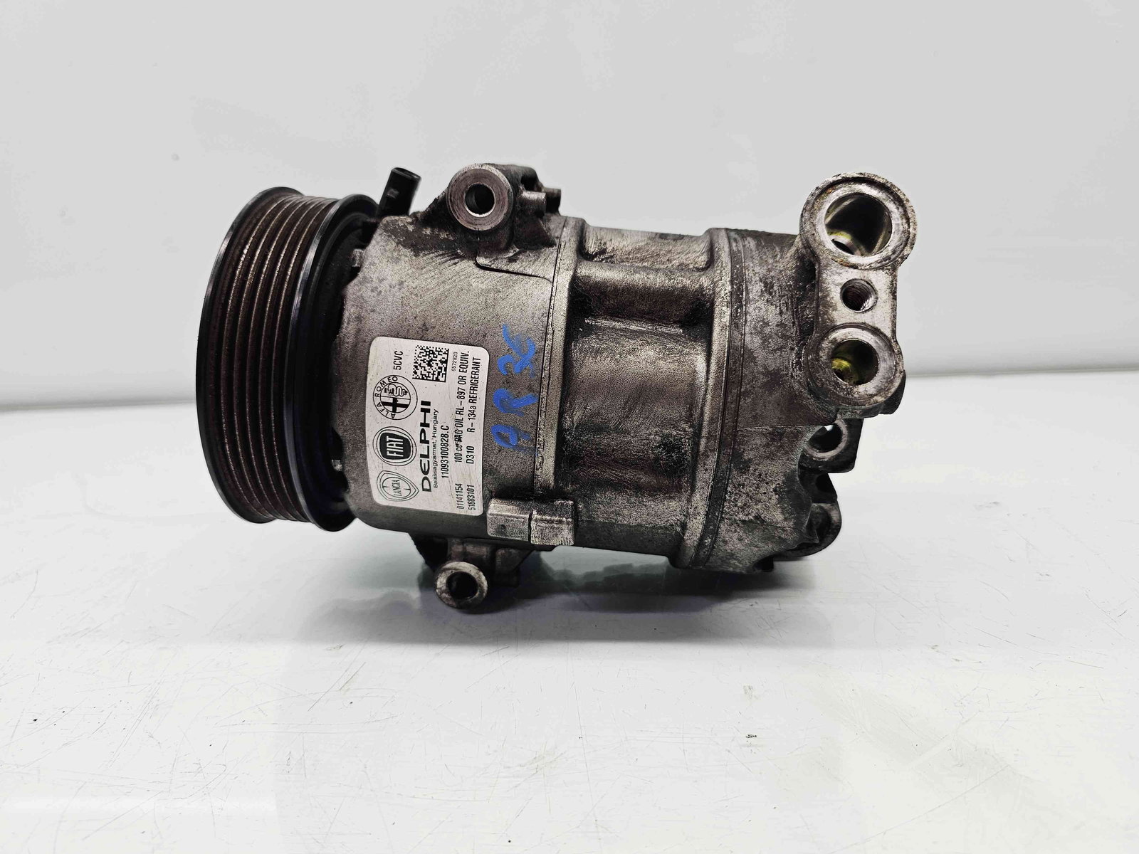 Compresor clima Fiat 500L Trekking [Fabr 2012-prezent] 51883101 1.3 199B4000 62KW / 85CP - imagine 6