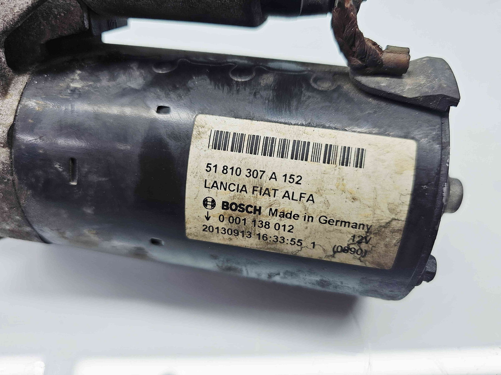 Electromotor 10 dinti Fiat 500L Trekking [Fabr 2012-prezent] 51810307A 1.3 199B400062KW / 85CP - imagine 3