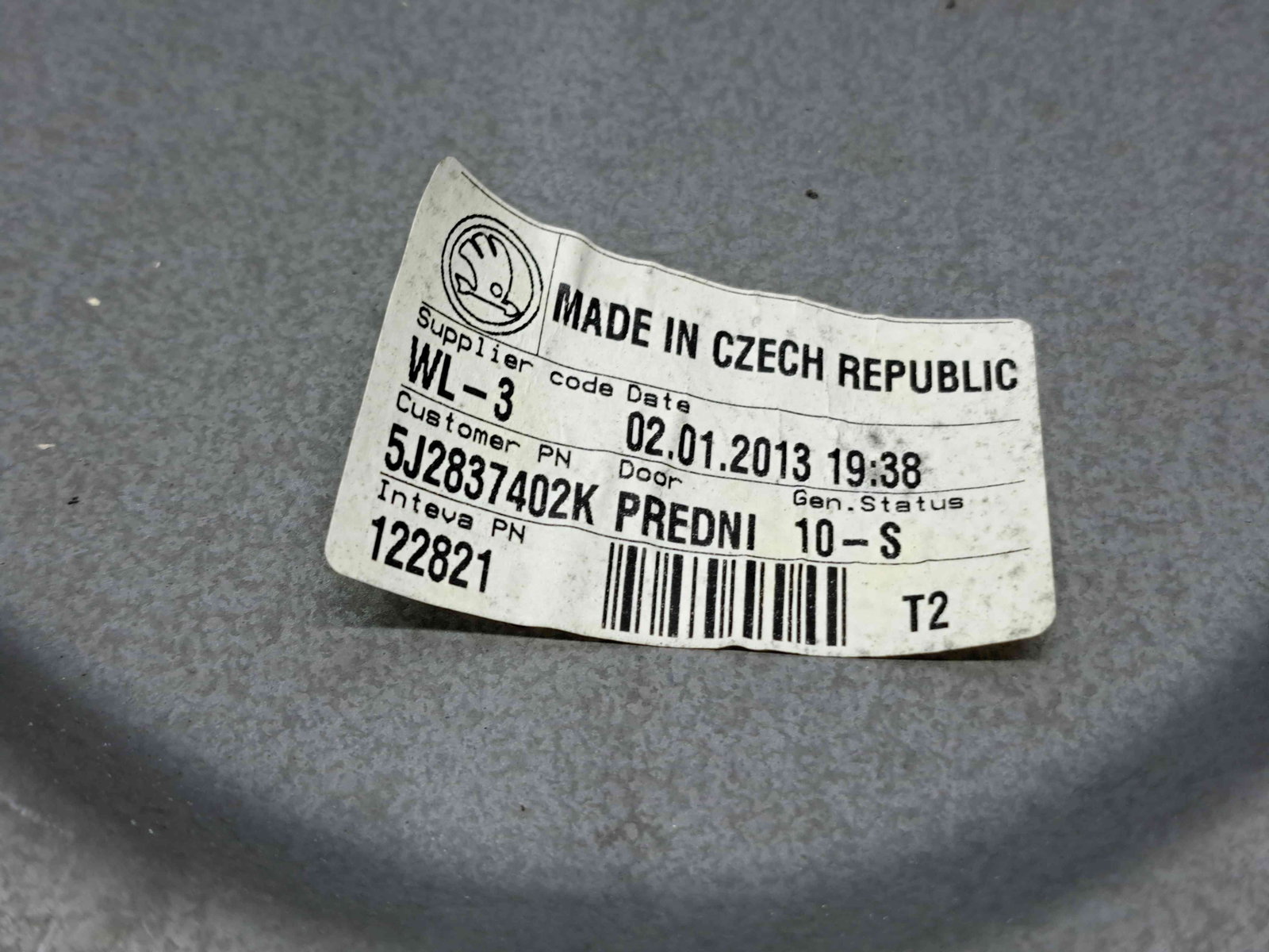 Macara electrica geam dreapta fata Skoda Fabia 2 (5J, 542) [Fabr 2007-2014] 5J2837402K - imagine 2