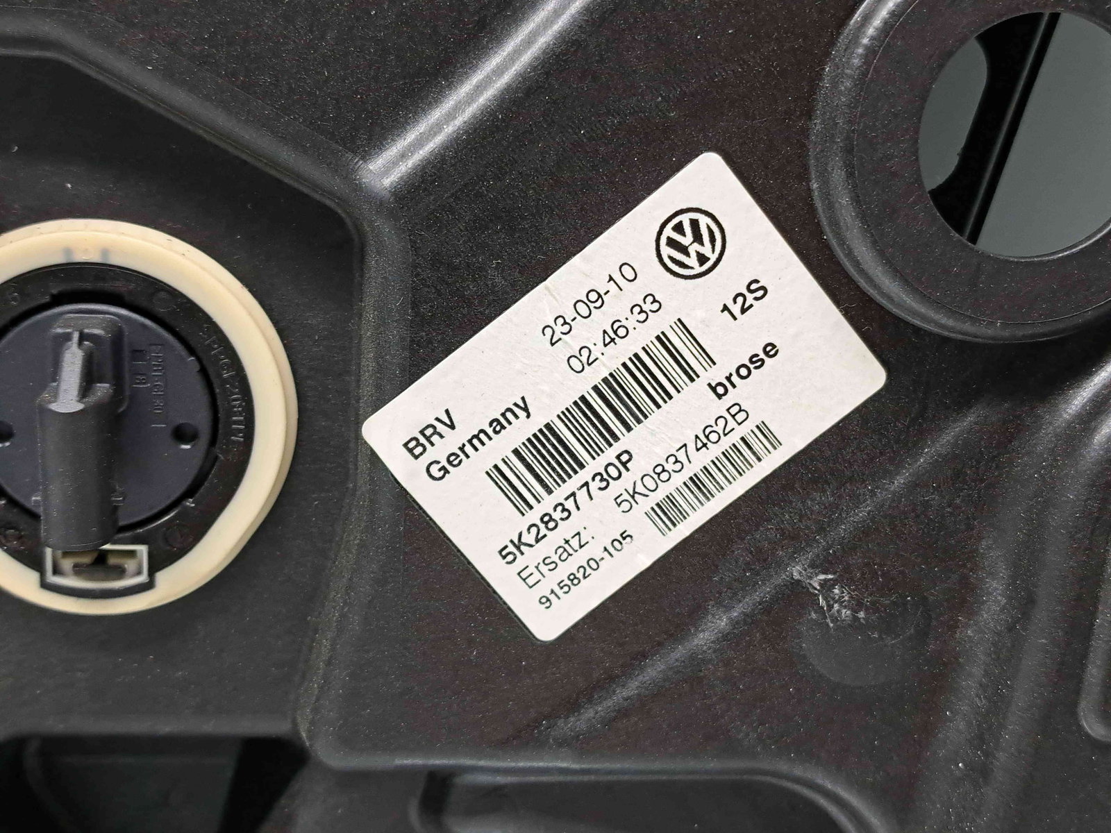 Macara electrica geam dreapta fata Volkswagen Golf 6 (5K1) [Fabr 2009-2013] 5K2837730P - imagine 3