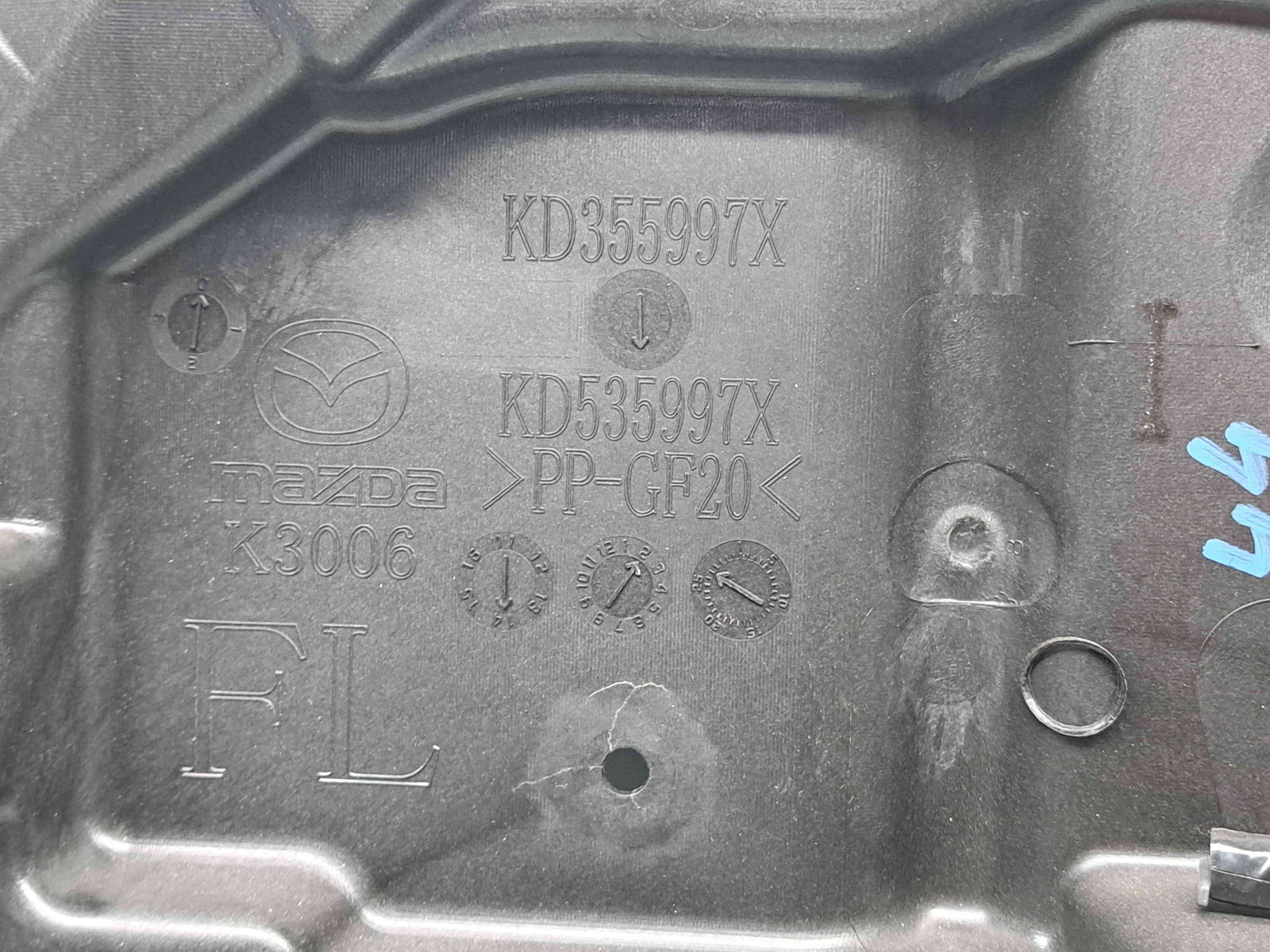 Macara electrica geam stanga fata MAZDA CX-5 (KE) [Fabr 2011-2016] KD355997X - imagine 2