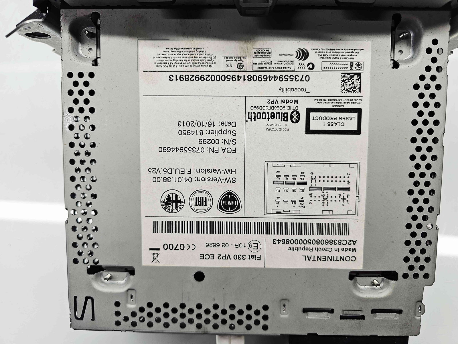 Radio CD cu navigatie Fiat 500L Trekking [Fabr 2012-prezent] 07355944690 - imagine 5