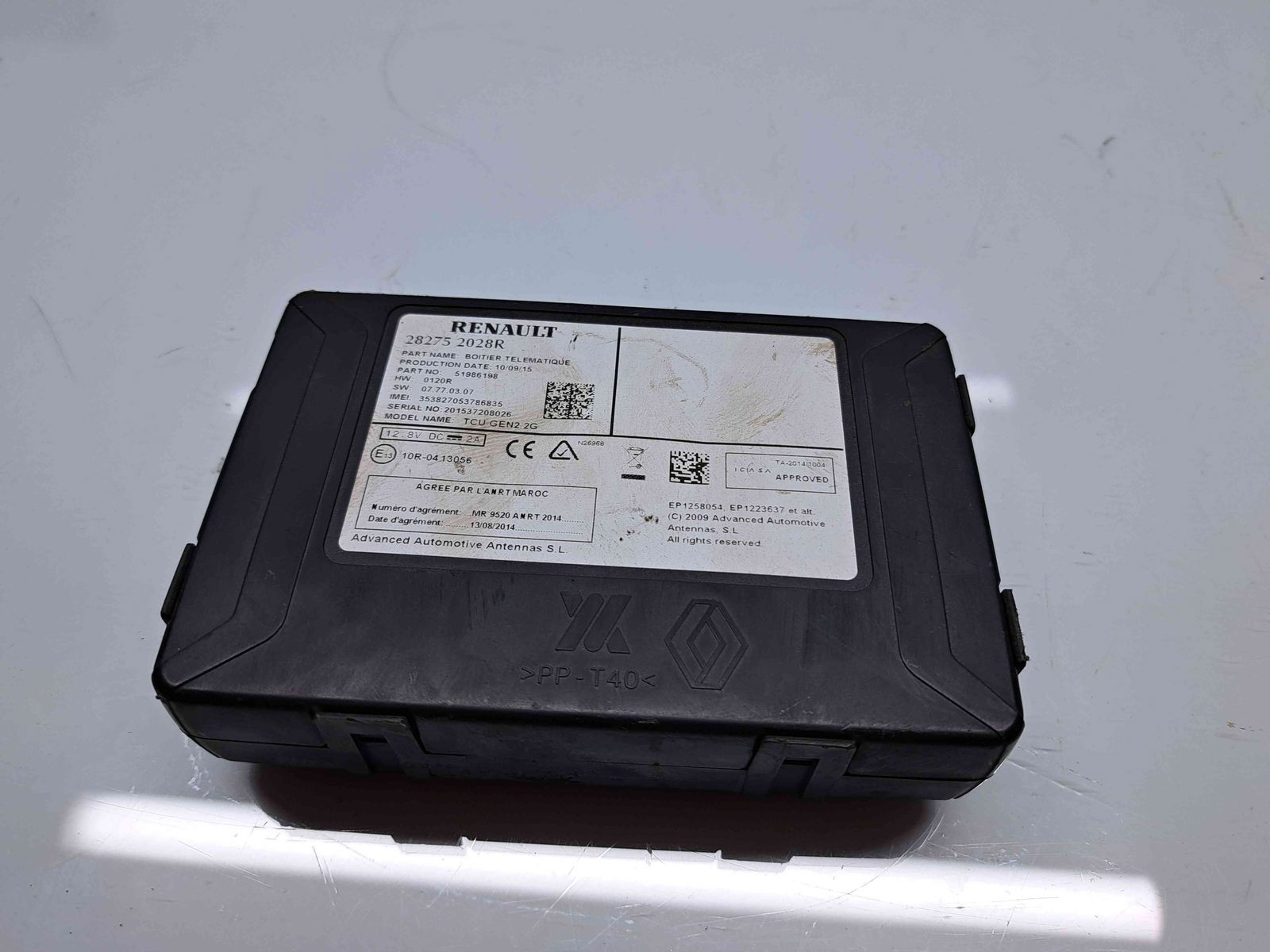 Modul confort Renault Captur (J87) [Fabr 2013-2017] 282752028R - imagine 1