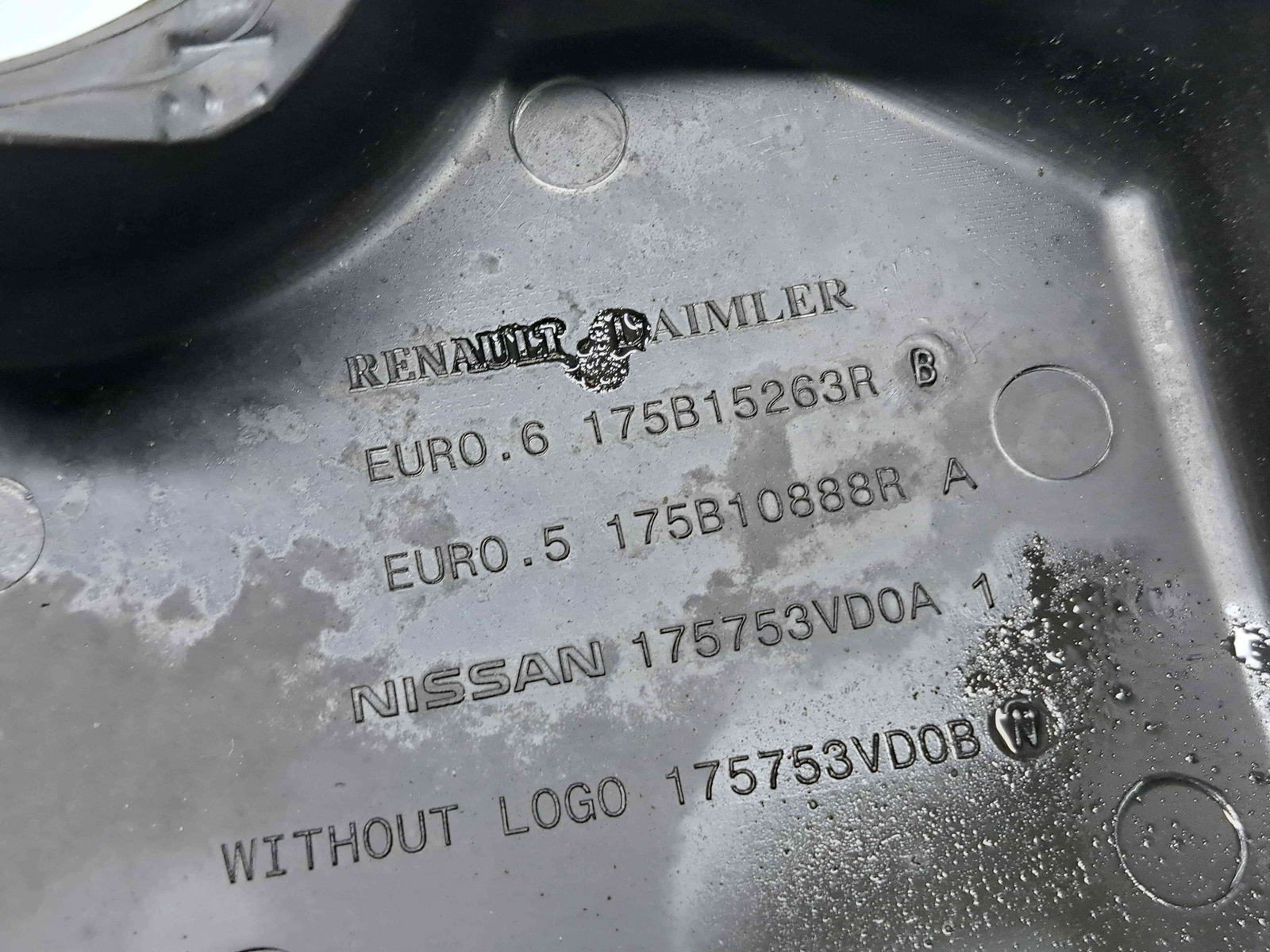 Capac motor Dacia Logan 2 [Fabr 2012-2020] 175B10888R 1.5 dCi K9K656 81KW / 110CP - imagine 2