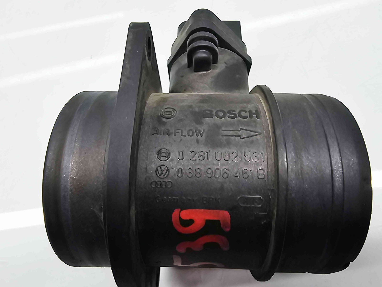 Debitmetru aer Volkswagen Golf 5 (1K1) [Fabr 2004-2008]038906461B 1.9 TDI BXE 77KW / 105CP - imagine 6