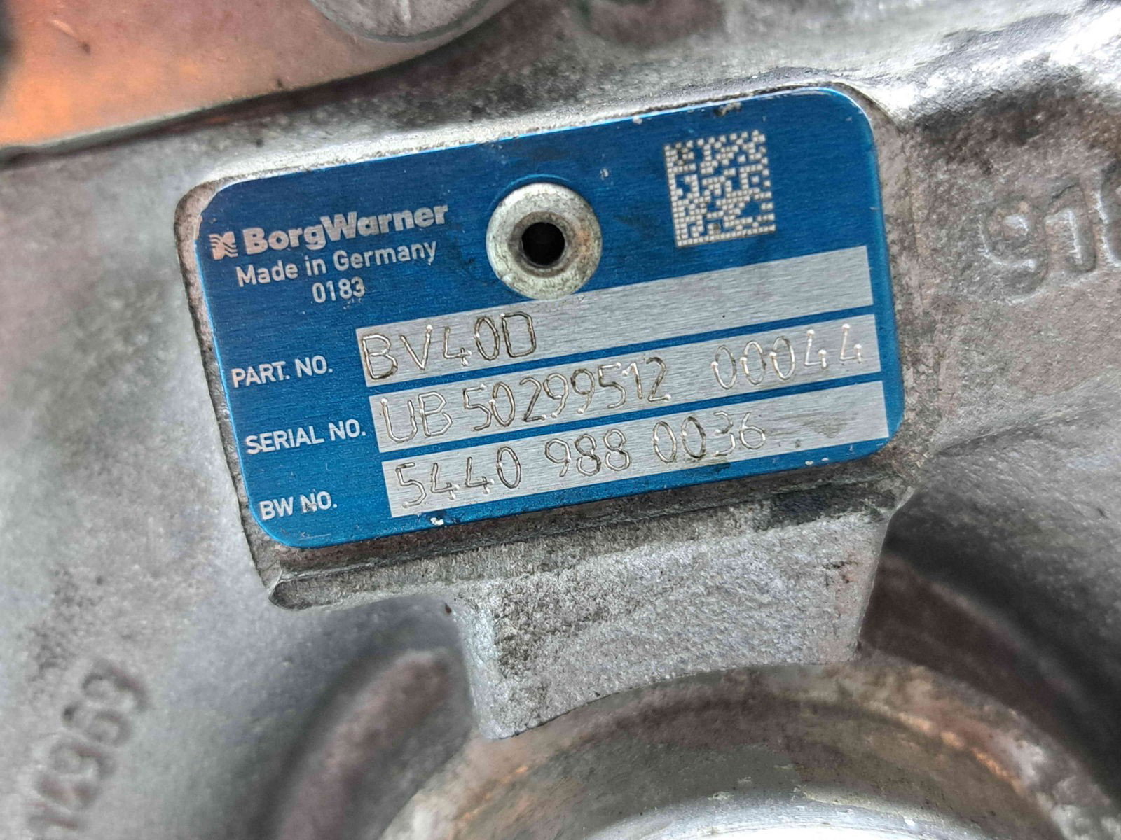 Turbina Seat Alhambra (710) [Fabr 2010-2020] 54409880036 2.0 TDI CFFB 103KW / 140CP - imagine 2