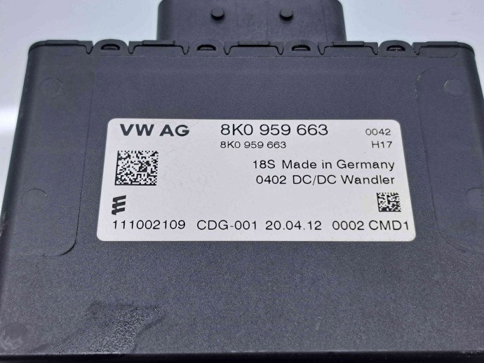  Modul confort  AUDI A4 (8K2, B8) [Fabr 2008-2015] 8K0959663