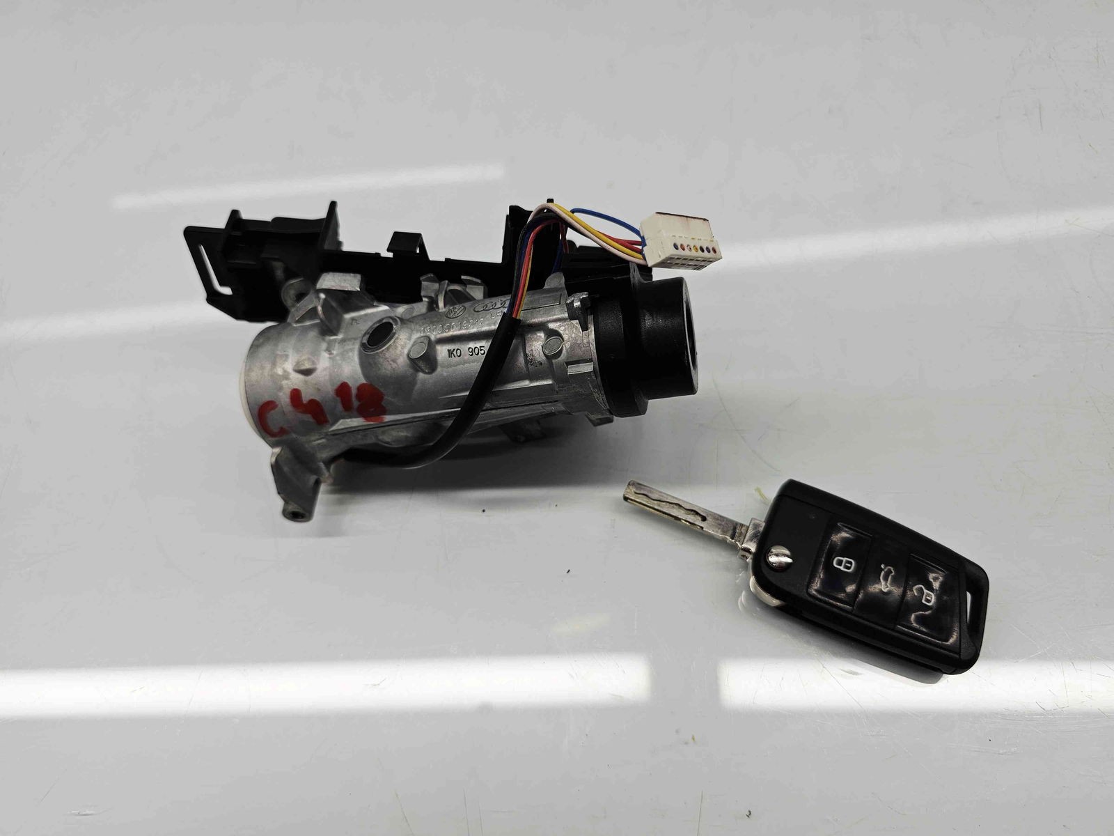 Contact cu cheie Seat Leon (5F1) [Fabr 2012-2018] 1K0905851 1.6 TDI DCZA88KW / 120CP - imagine 3