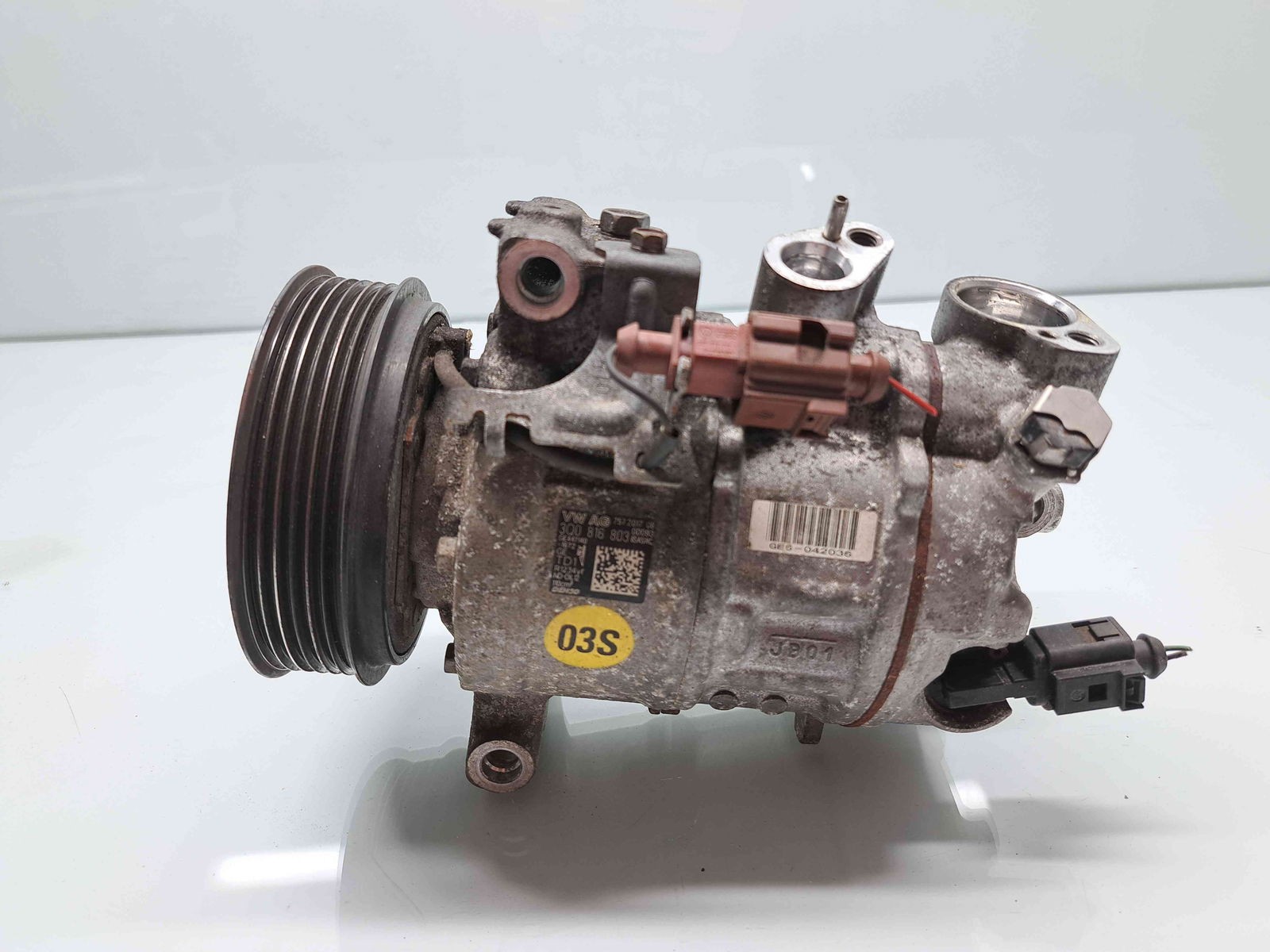 Compresor clima Volkswagen Passat B8 (3G2) [Fabr 2015-prezent] 3Q0816803 1.6 TDI DCZA 88KW / 120CP - imagine 1