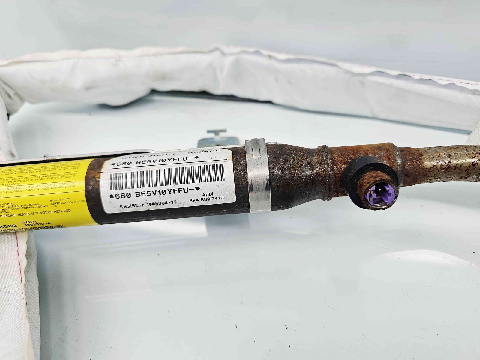 Airbag cortina stanga Audi A3 Sportback (8PA) [Fabr 2004-2013] Facelift 8P4880741J - imagine 3