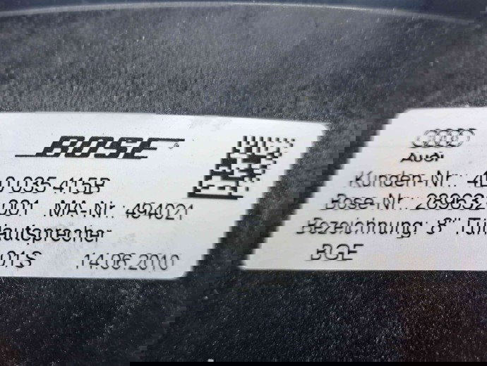  Boxa dreapta fata Audi Q7 (4LB) [Fabr 2006-2014] Facelift 4L0035415B