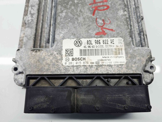 Calculator motor ECU Skoda Octavia 2 Combi (1Z5) [Fabr 2004-2013] Facelift 03L906022RE 2.0 TDI CEGA 125KW / 170CP