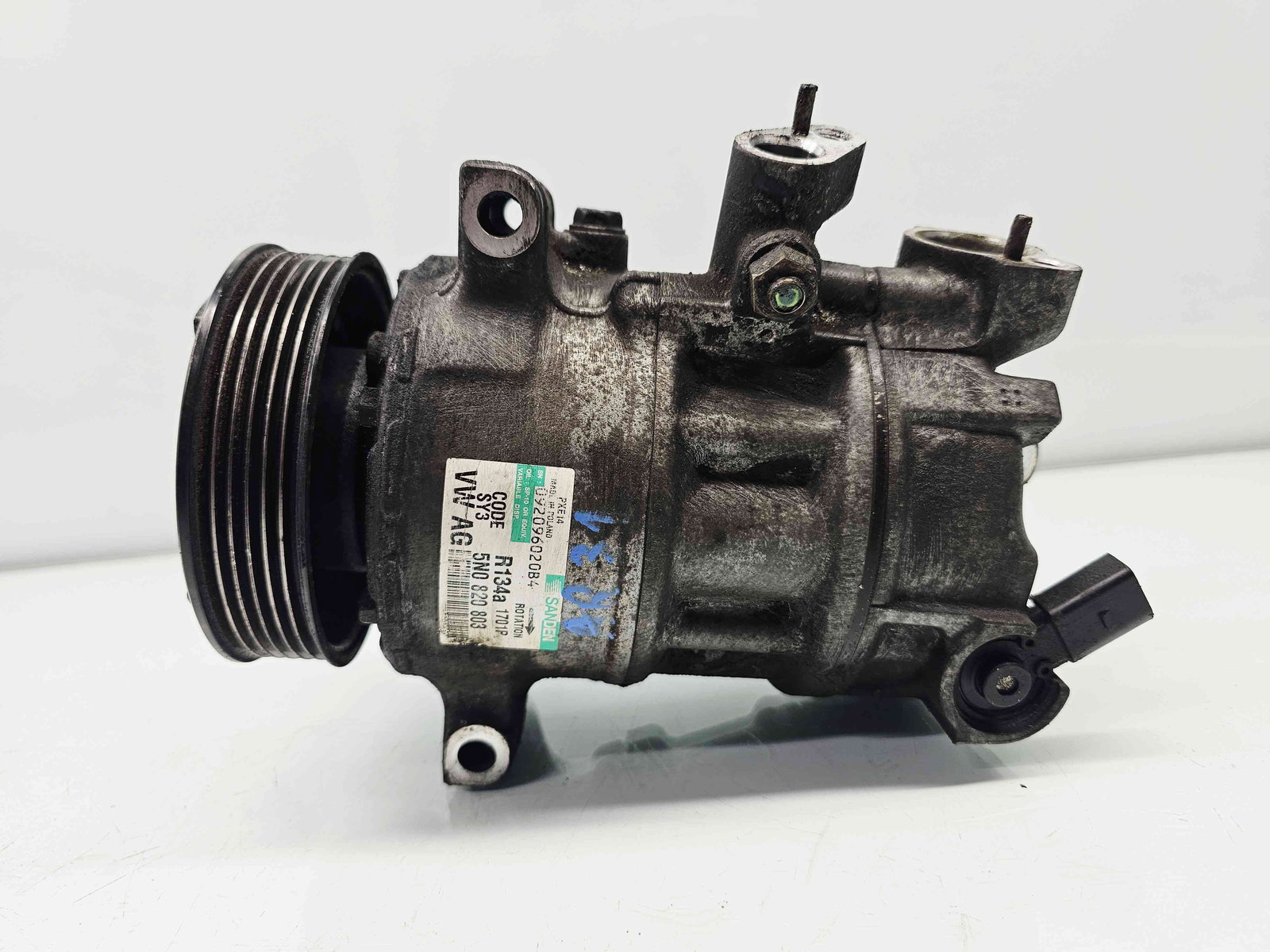 Compresor clima Audi A3 Sportback (8PA) [Fabr 2004-2013] Facelift 5N0820803 2.0 TDI CFFB 103KW / 140CP - imagine 5