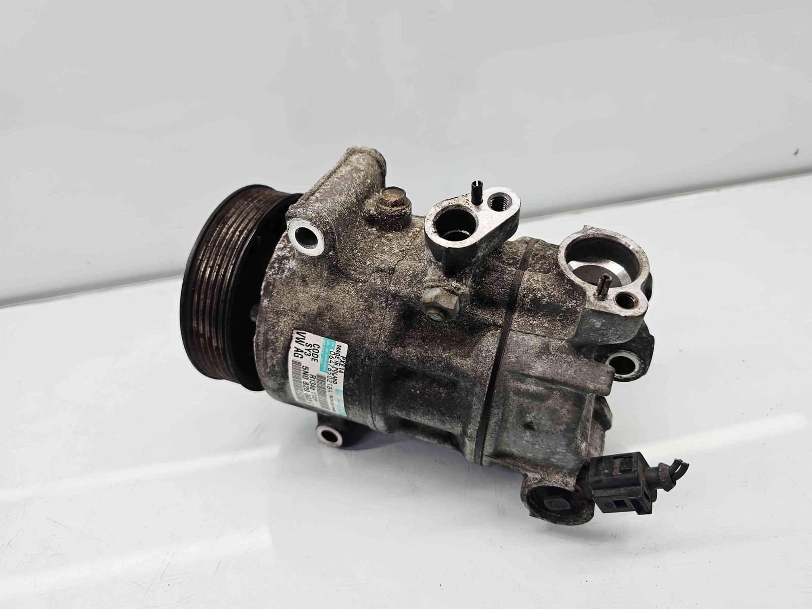 Compresor clima Skoda Octavia 2 Combi (1Z5) [Fabr 2004-2013] Facelift 5N0820803C 2.0 TDI CEGA 125KW / 170CP - imagine 6