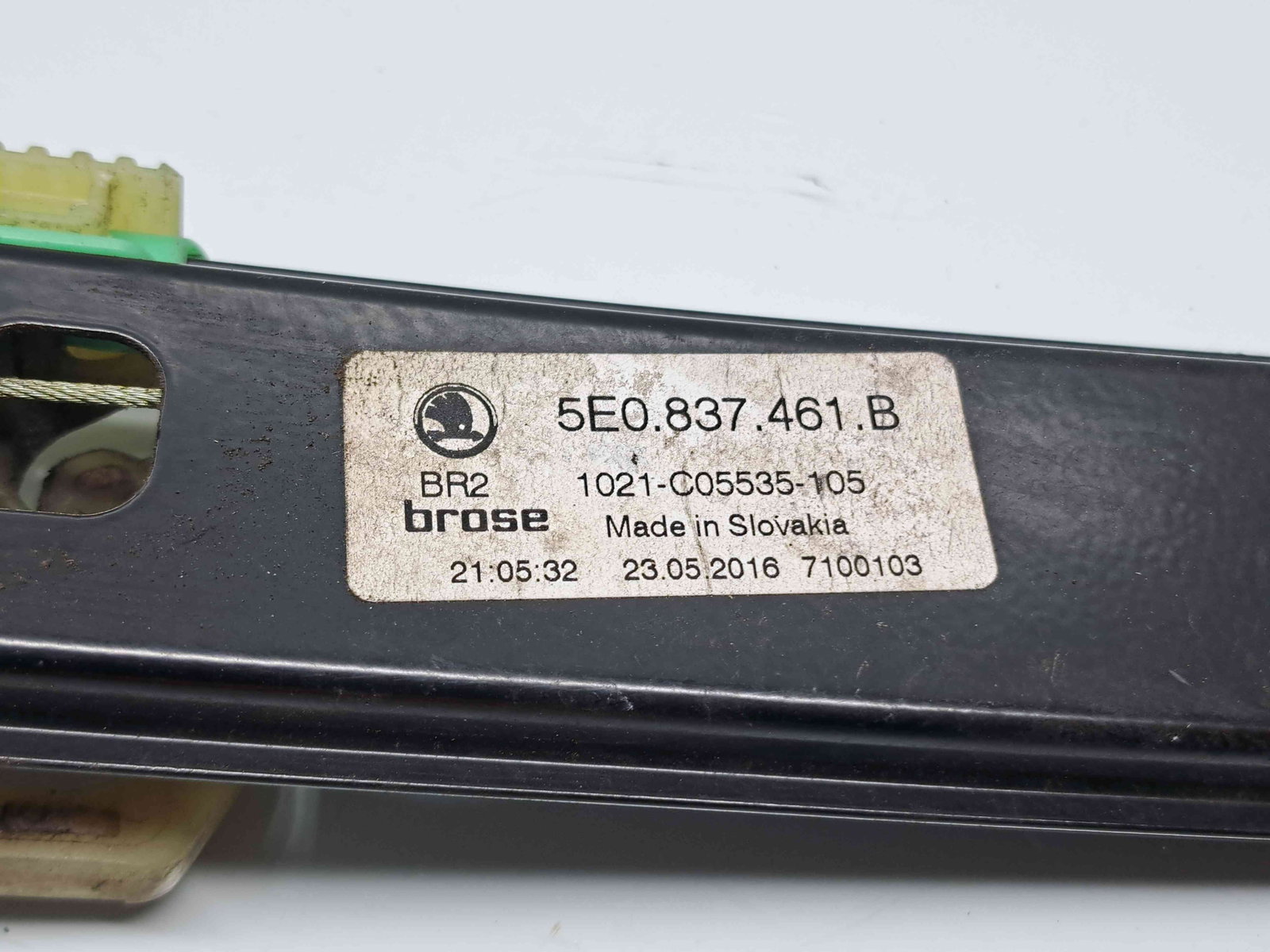 Macara electrica geam stanga fata Skoda Octavia 3 Combi (5E5) [Fabr 2012-prezent] 5E0837461B - imagine 4