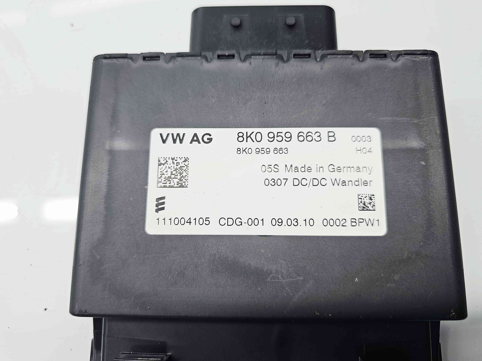 Modul confort Audi A3 Sportback (8PA) [Fabr 2004-2013] Facelift 8K0959663B - imagine 4