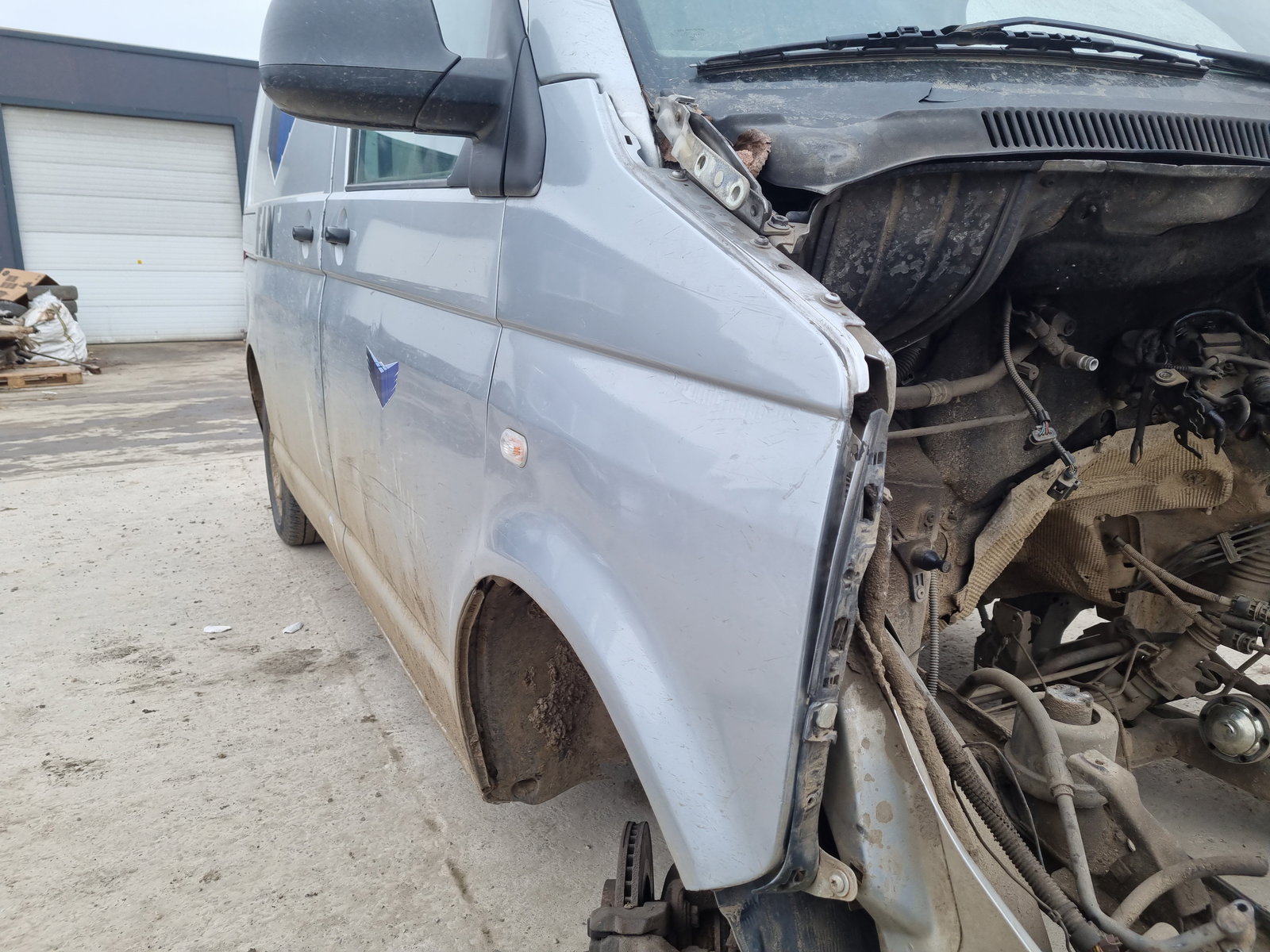 Aripa dreapta fata Volkswagen Transporter 5 (7HB, 7HJ) [Fabr 2004-2013] OEM - imagine 2