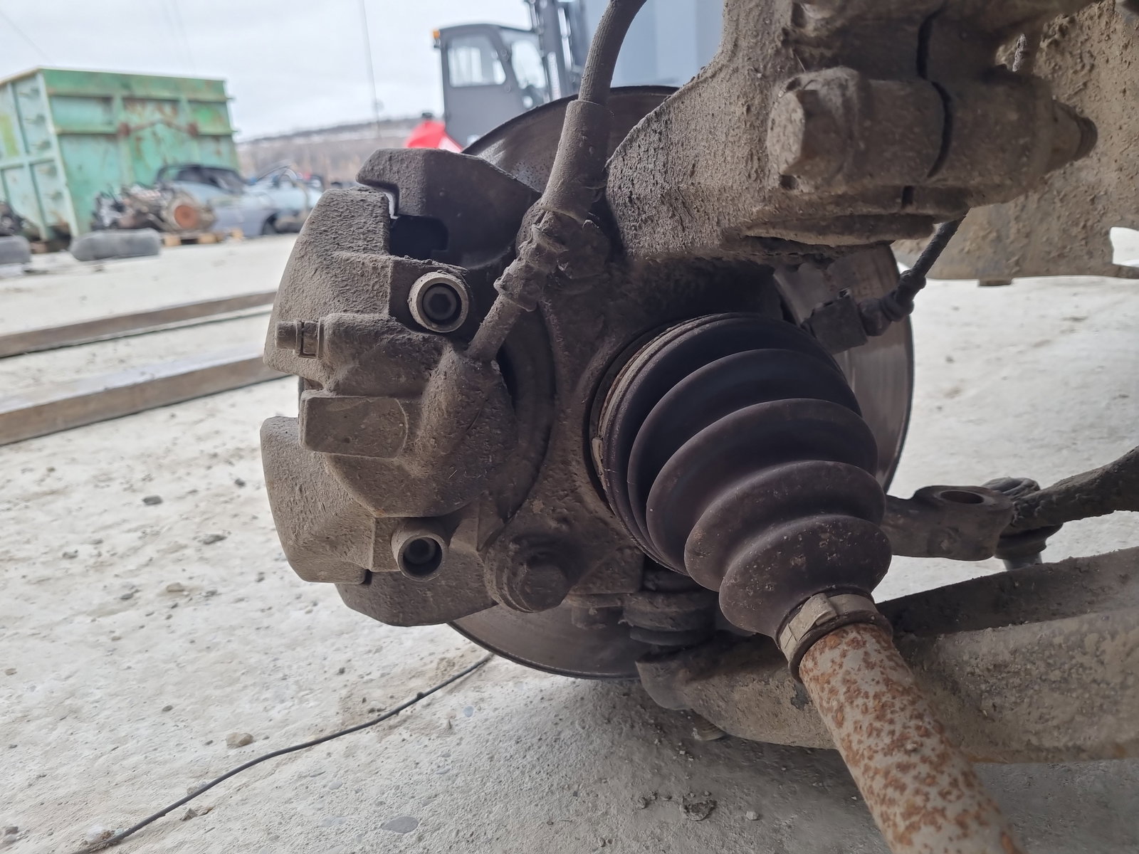 Fuzeta fata dreapta Volkswagen Transporter 5 (7HB, 7HJ) [Fabr 2004-2013] 2.0 TDI CAA 75KW / 102CP - imagine 3