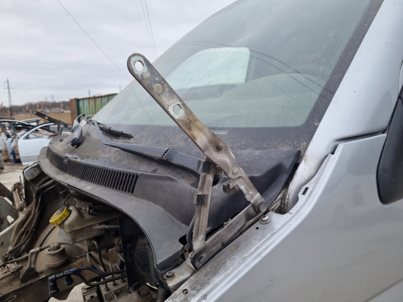 Set balamale capota Volkswagen Transporter 5 (7HB, 7HJ) [Fabr 2004-2013] OEM - imagine 2