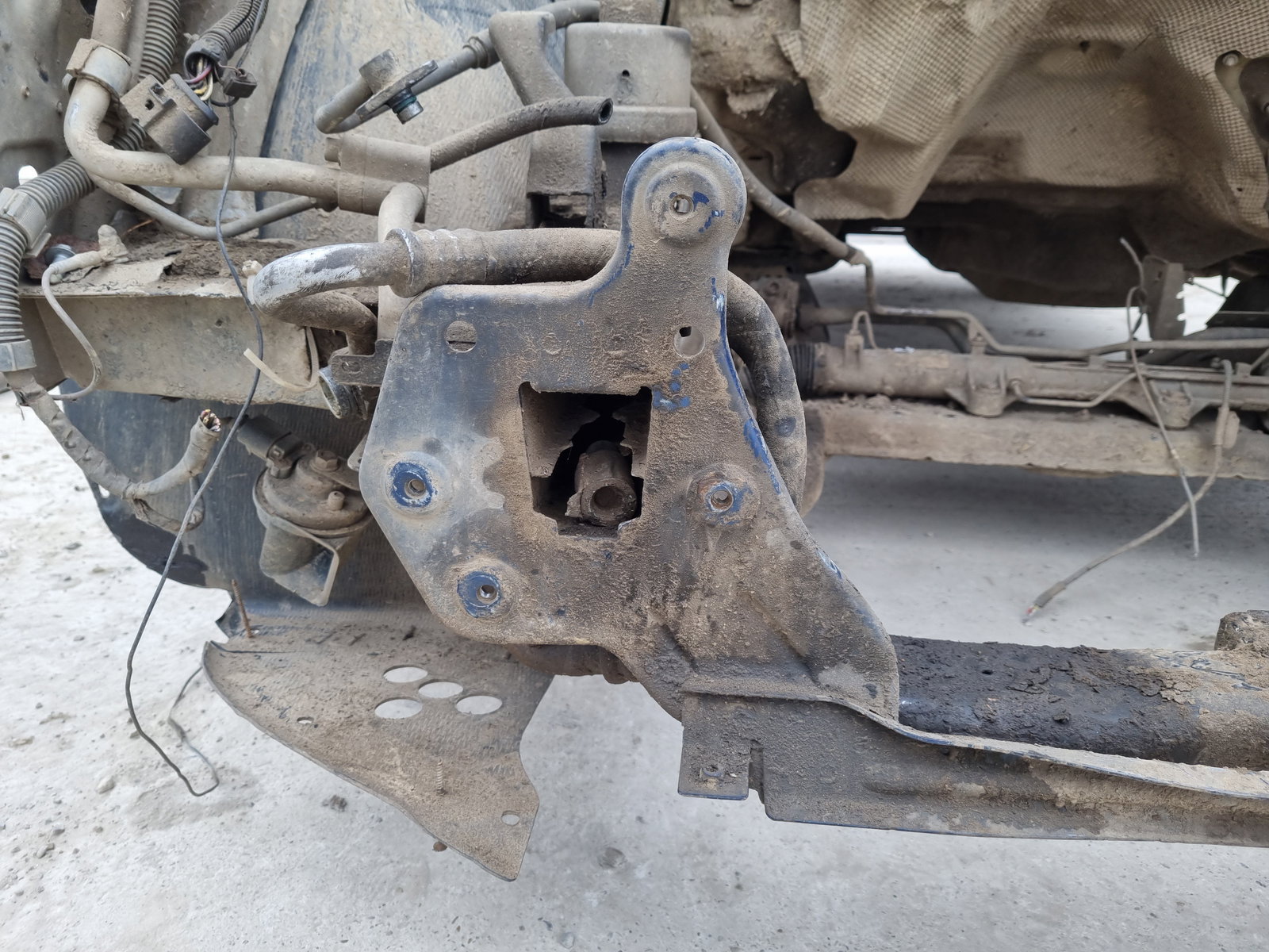 Lonjeron dreapta Volkswagen Transporter 5 (7HB, 7HJ) [Fabr 2004-2013] OEM - imagine 2