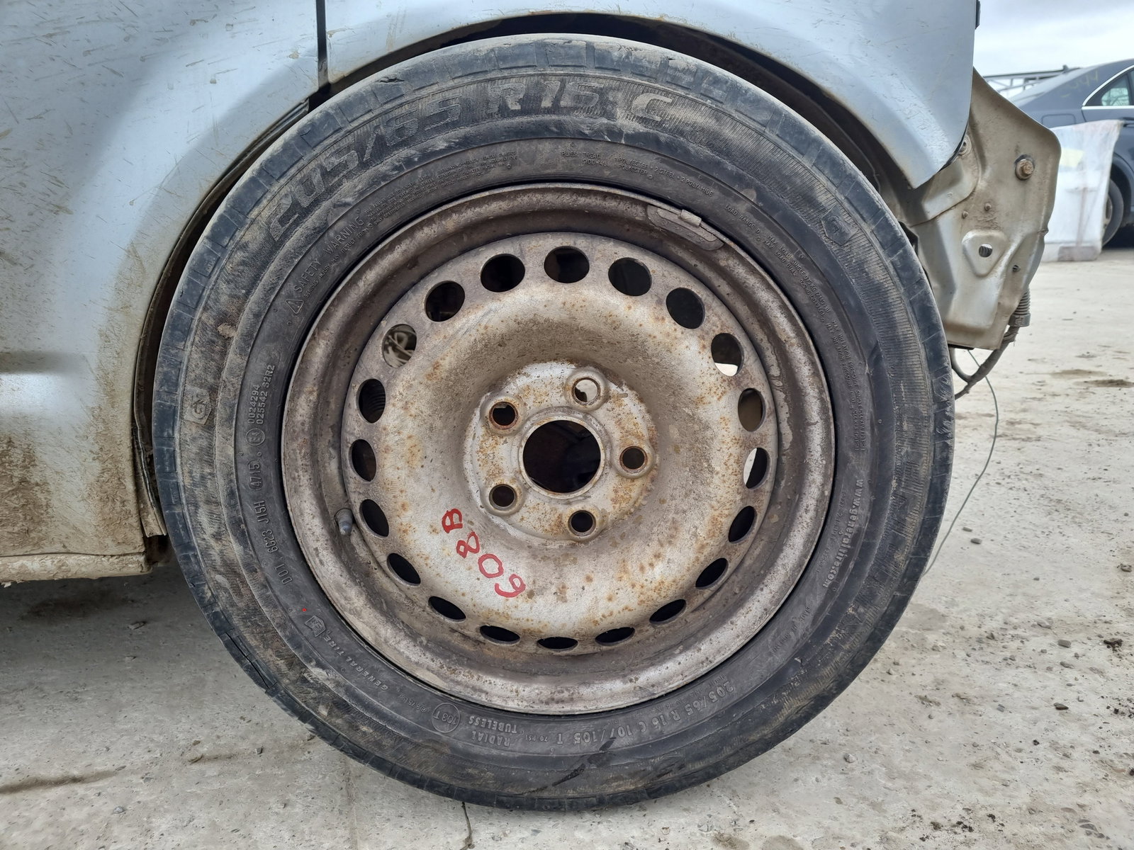 Set jante tabla Volkswagen Transporter 5 (7HB, 7HJ) [Fabr 2004-2013] - imagine 3