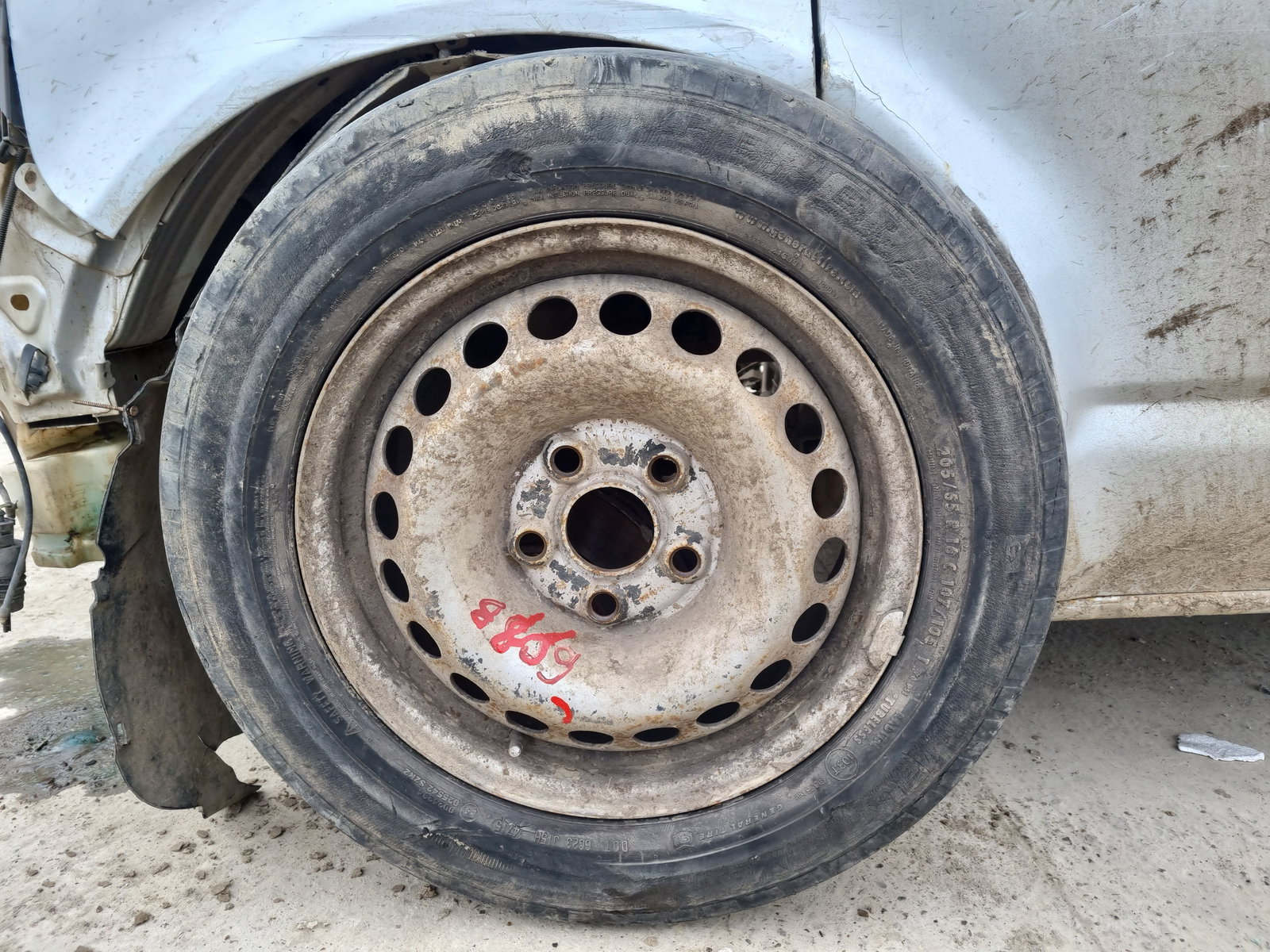 Set jante tabla Volkswagen Transporter 5 (7HB, 7HJ) [Fabr 2004-2013] - imagine 5