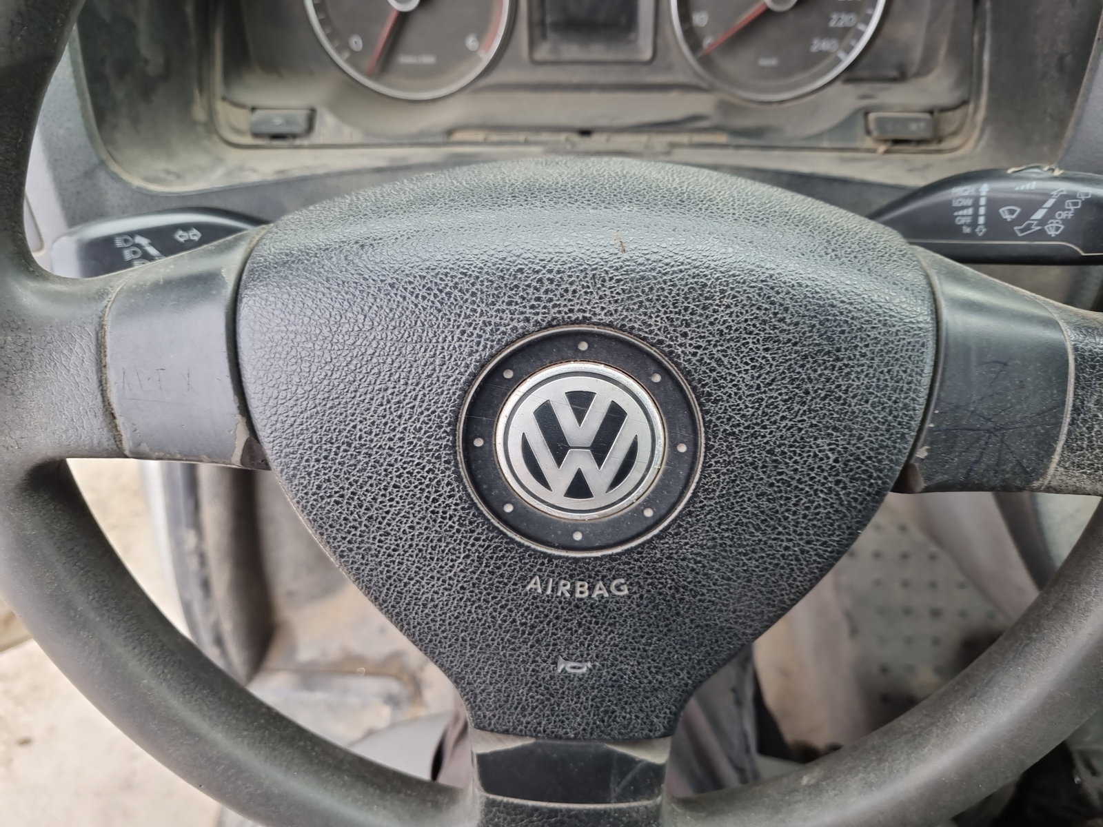 Airbag volan Volkswagen Transporter 5 (7HB, 7HJ) [Fabr 2004-2013] OEM - imagine 2
