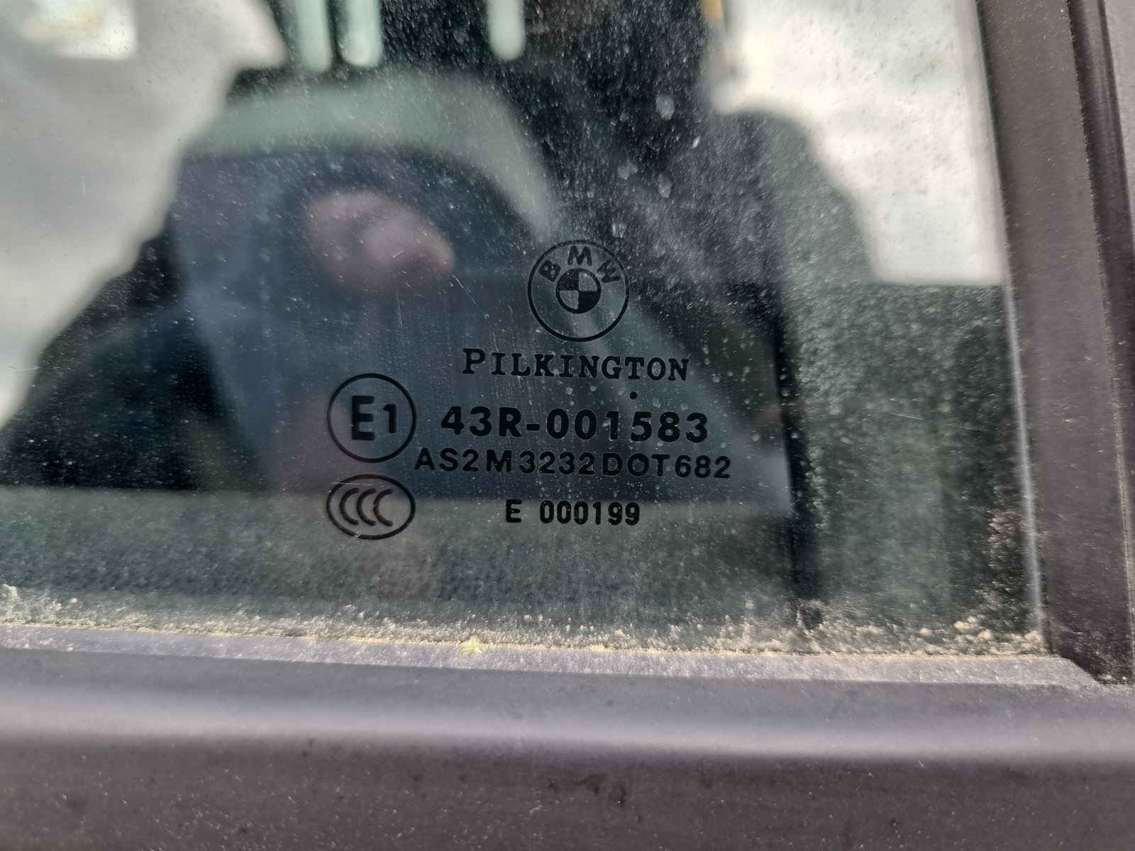 Geam usa dreapta spate Bmw 1 (E81, E87) [Fabr 2004-2010] OEM - imagine 2