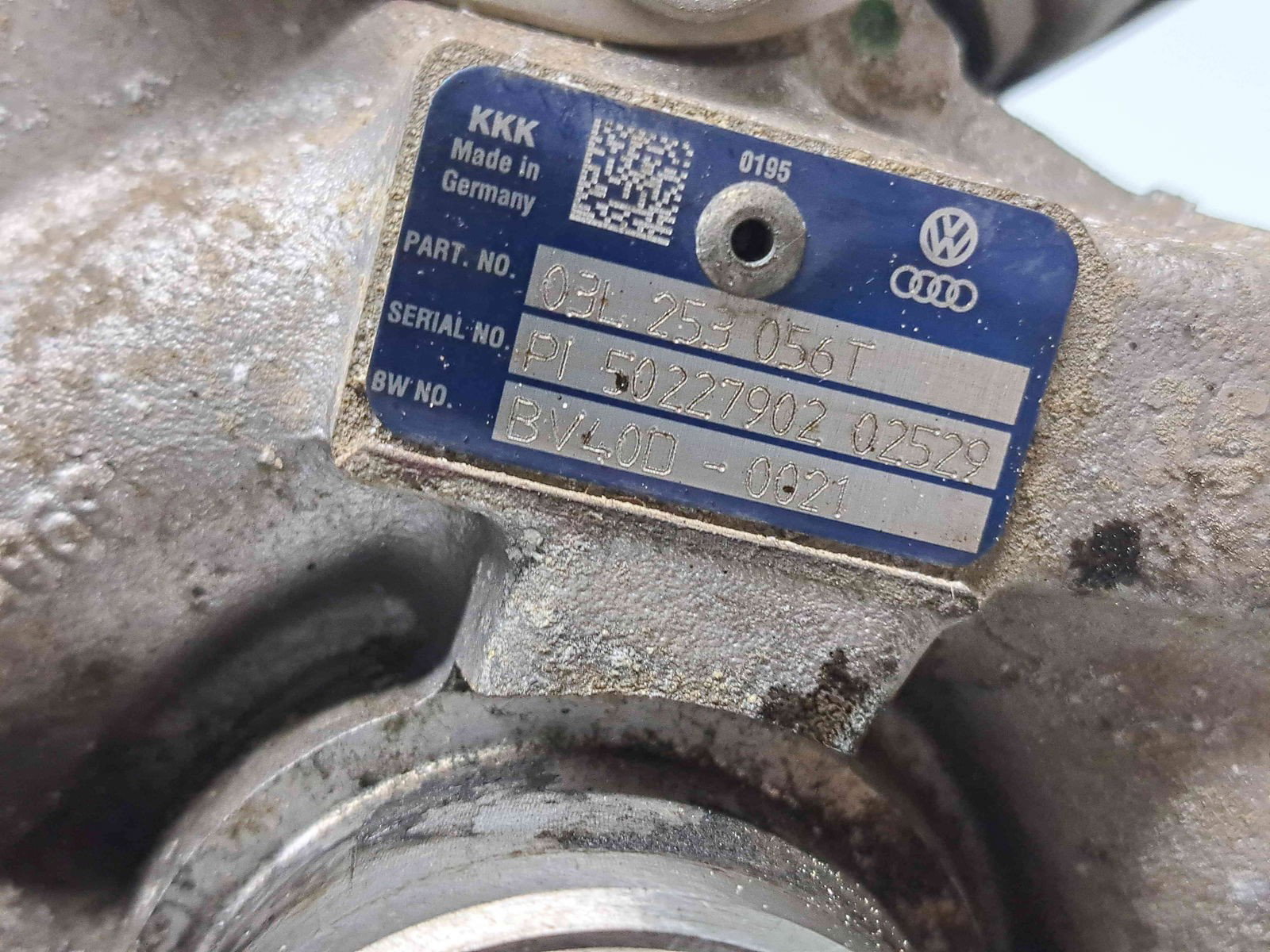 Turbina Volkswagen Passat CC (357) [Fabr 2008-2012] 03L253056T 2.0 TDI CFHA 81KW / 110CP - imagine 4