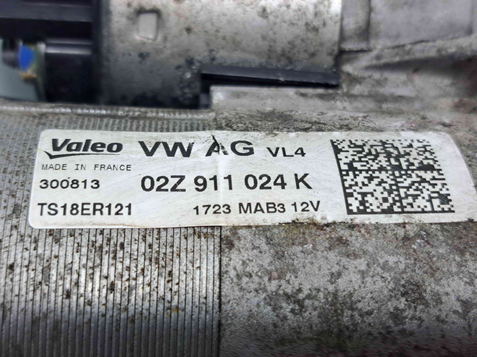 Electromotor 12 dinti Volkswagen Golf 6 (5K1) [Fabr 2009-2013] 02Z911024K 2.0 TDI CFHA81KW / 110CP - imagine 3