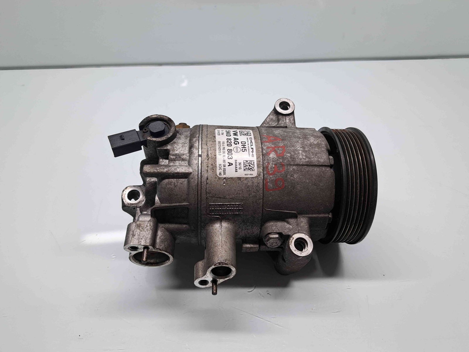 Compresor clima Volkswagen Passat B7 (362) [Fabr 2010-2014] 5K0820803A 2.0 TDI CFHA 81KW / 110CP - imagine 1