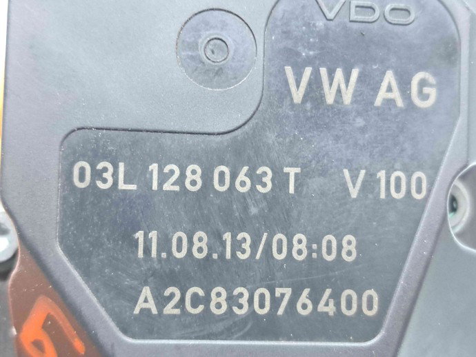 Clapeta acceleratie  AUDI A4 (8K2, B8) [Fabr 2008-2015] 03L128063T 2.0 TDI CFHA 81KW / 110CP