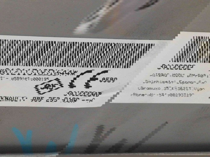 Aeroterma bord T1020778J Dacia Logan 2 1.5 K9K 2012-2022