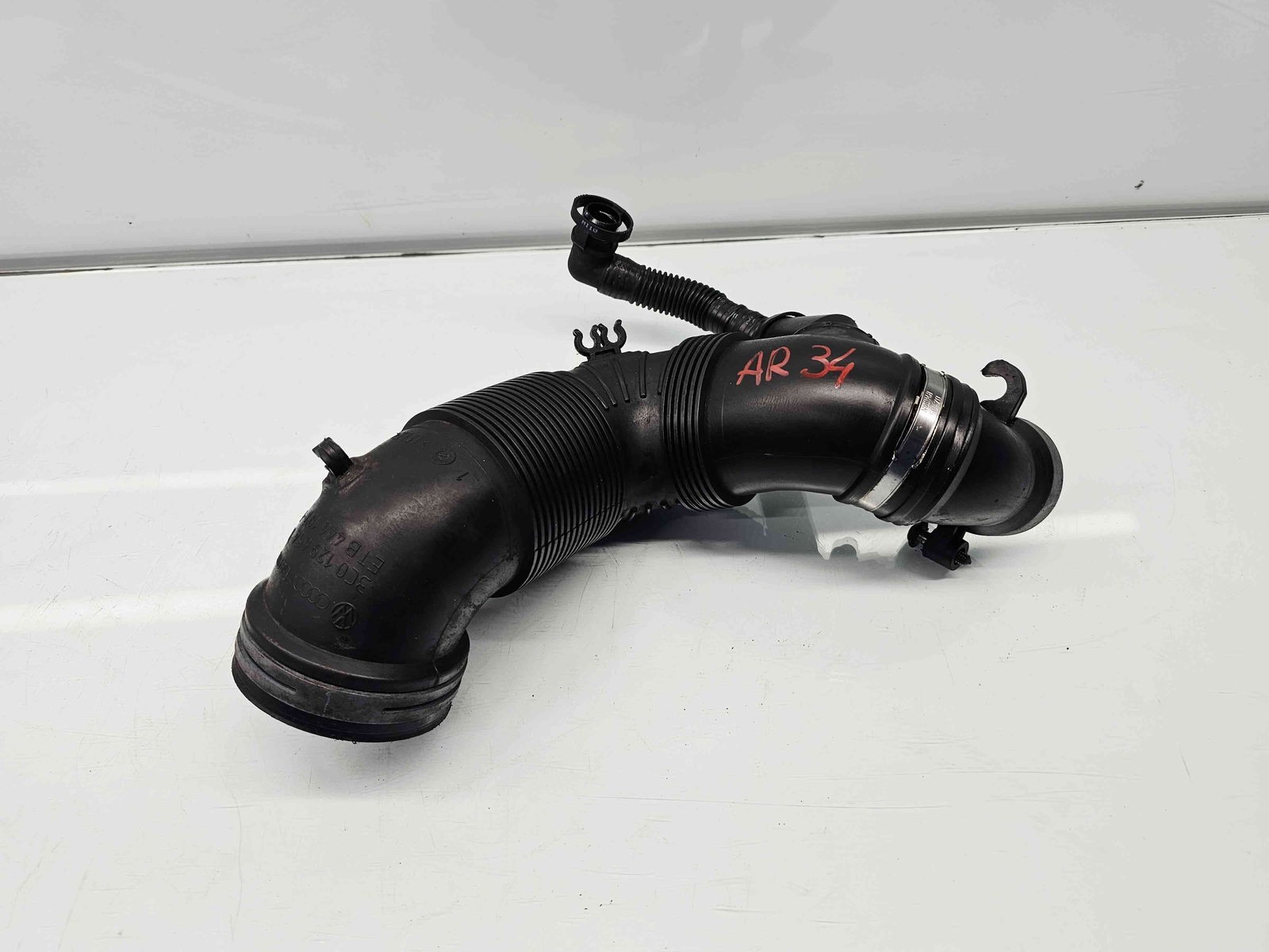 Tub admisie aer Volkswagen Scirocco (137) [Fabr 2008-2017] 3C0129654 2.0 TDI CEGA 125KW / 170CP - imagine 1